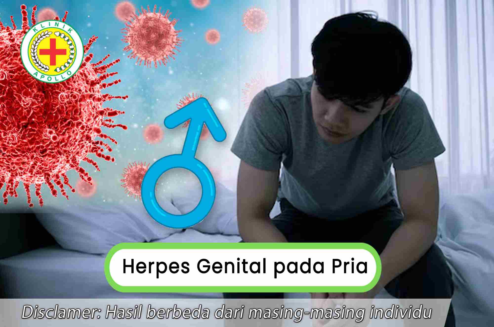 Herpes Genital pada Pria Jarang Terjadi, seperti Apa Tandanya?