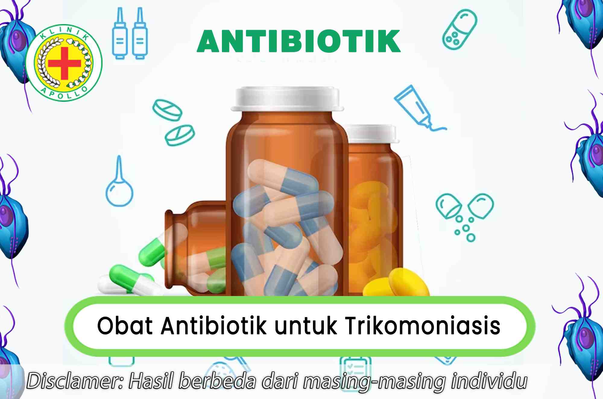 Untuk mendapatkan obat antibiotik untuk trikomoniasis terampuh hubungi dokter ahli.