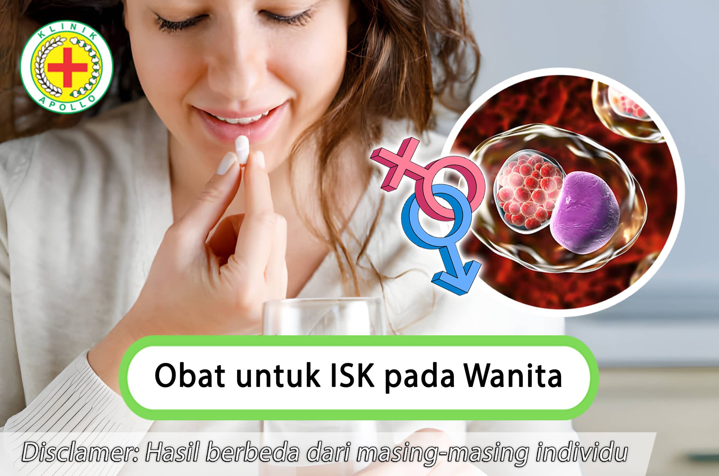 Rekomendasi obat untuk ISK pada wanita terbaik di Klinik Apollo Jakarta.