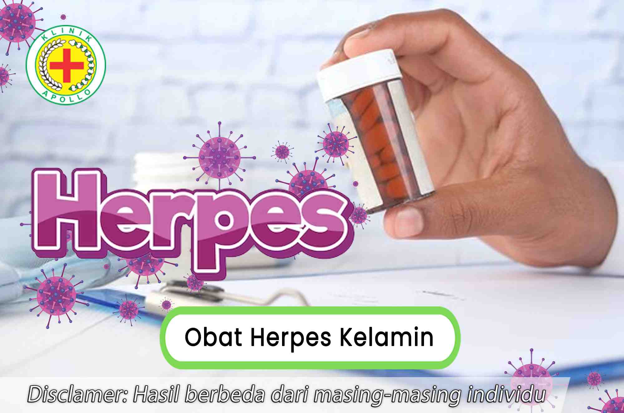 Dokter ahli dapat merekomendasikan obat herpes kelamin setelah melakukan pemeriksaan.