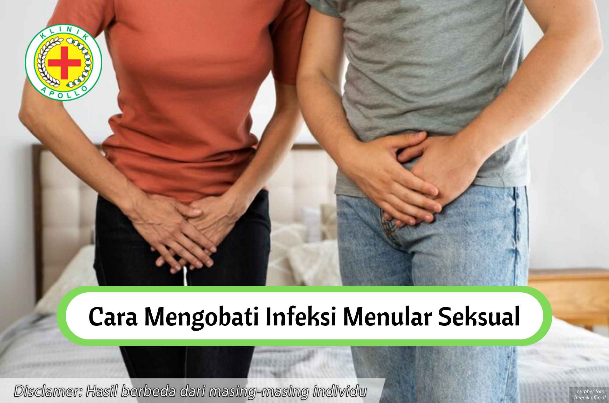 Ilustrasi Cara Mengobati Infeksi Menular Seksual.