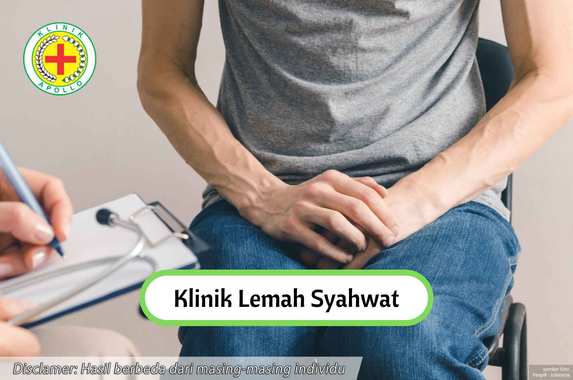 Ilustrasi Klinik Lemah Syahwat.