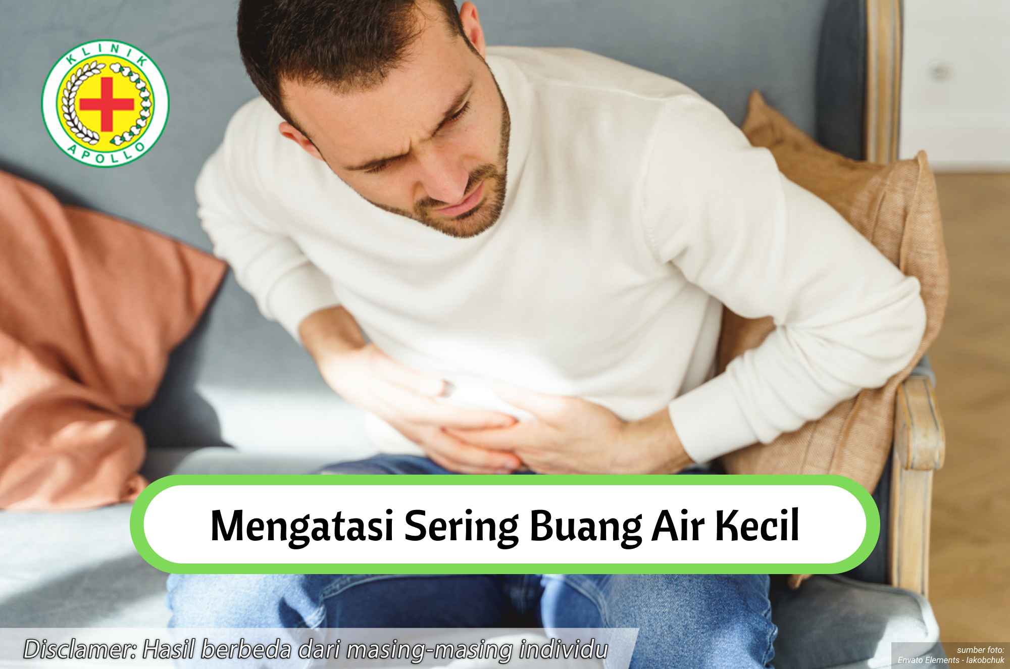 Ilustrasi Mengatasi Sering Buang Air Kecil.