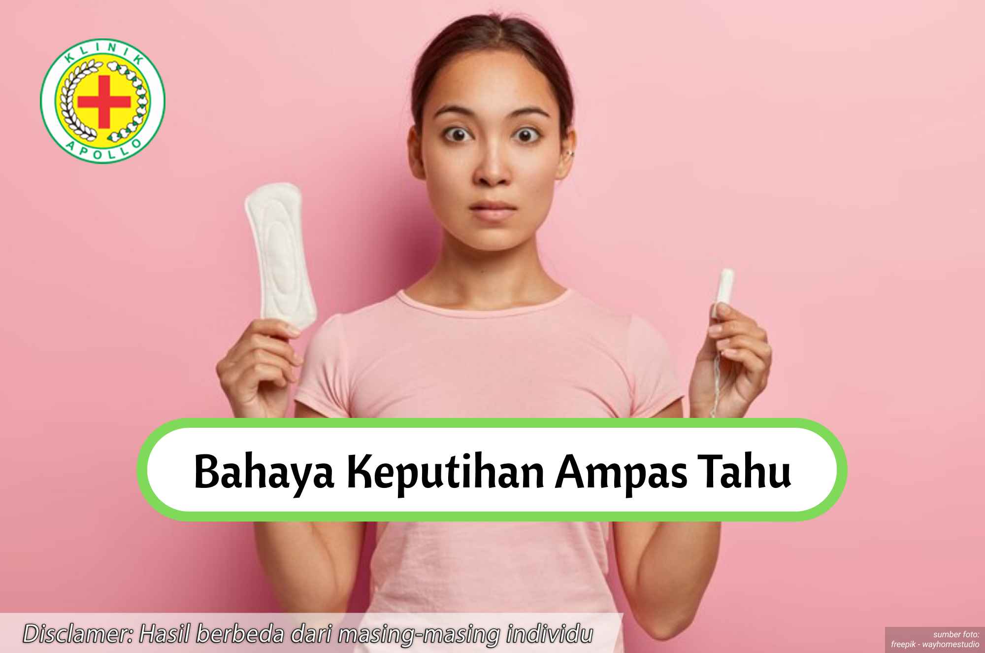 Ilustrasi Bahaya Keputihan Ampas Tahu.