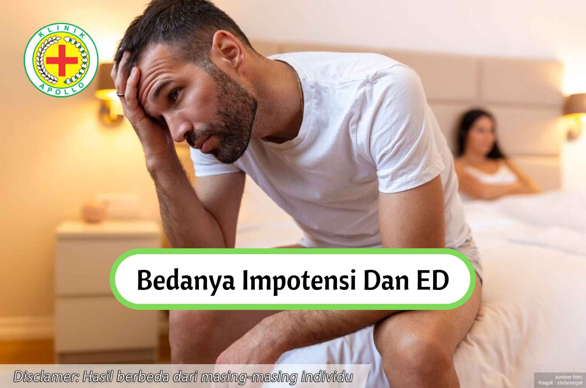 Ilustrasi Bedanya Impotensi dan ED.