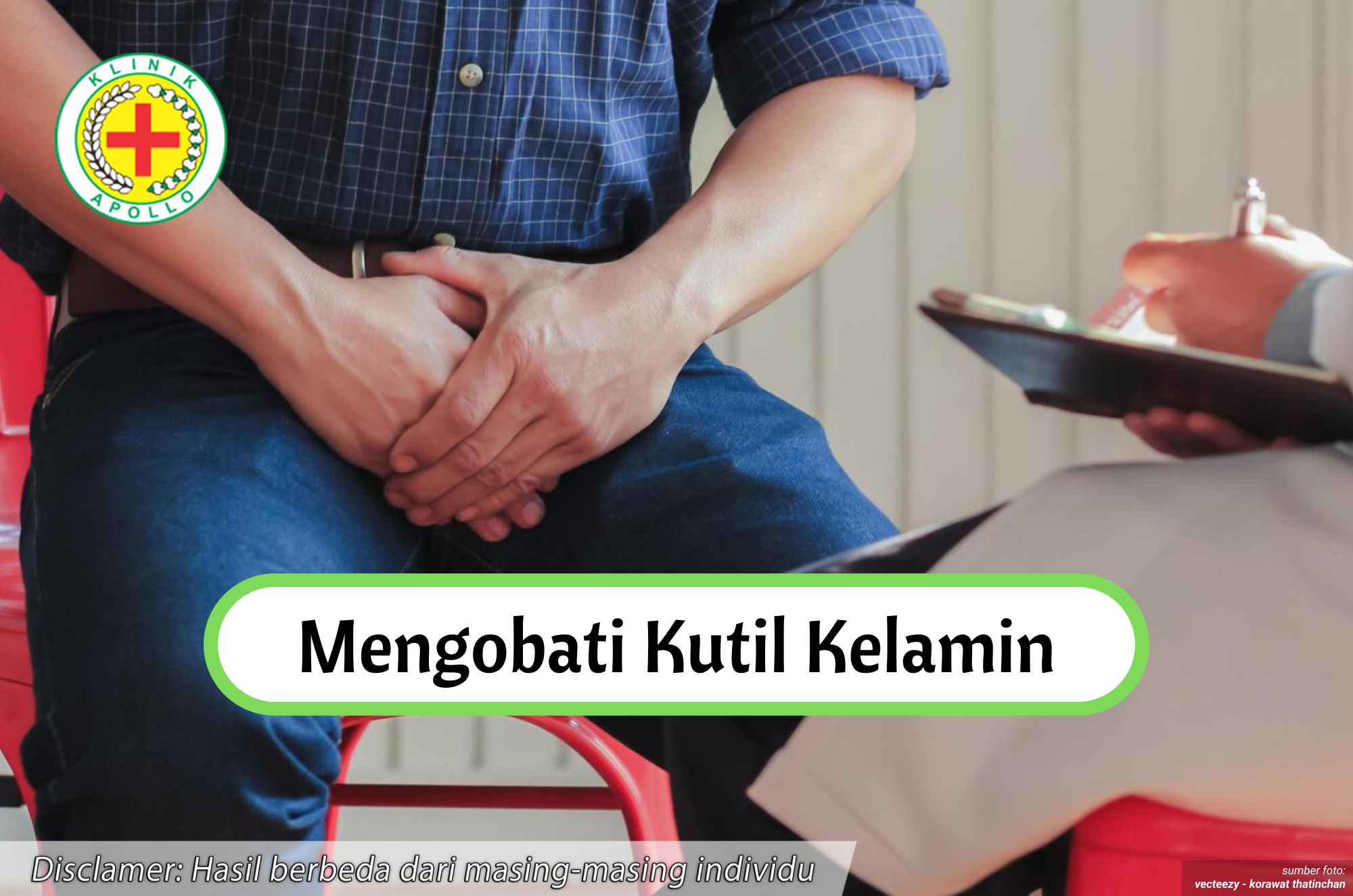 Ilustrasi Mengobati Kutil Kelamin.