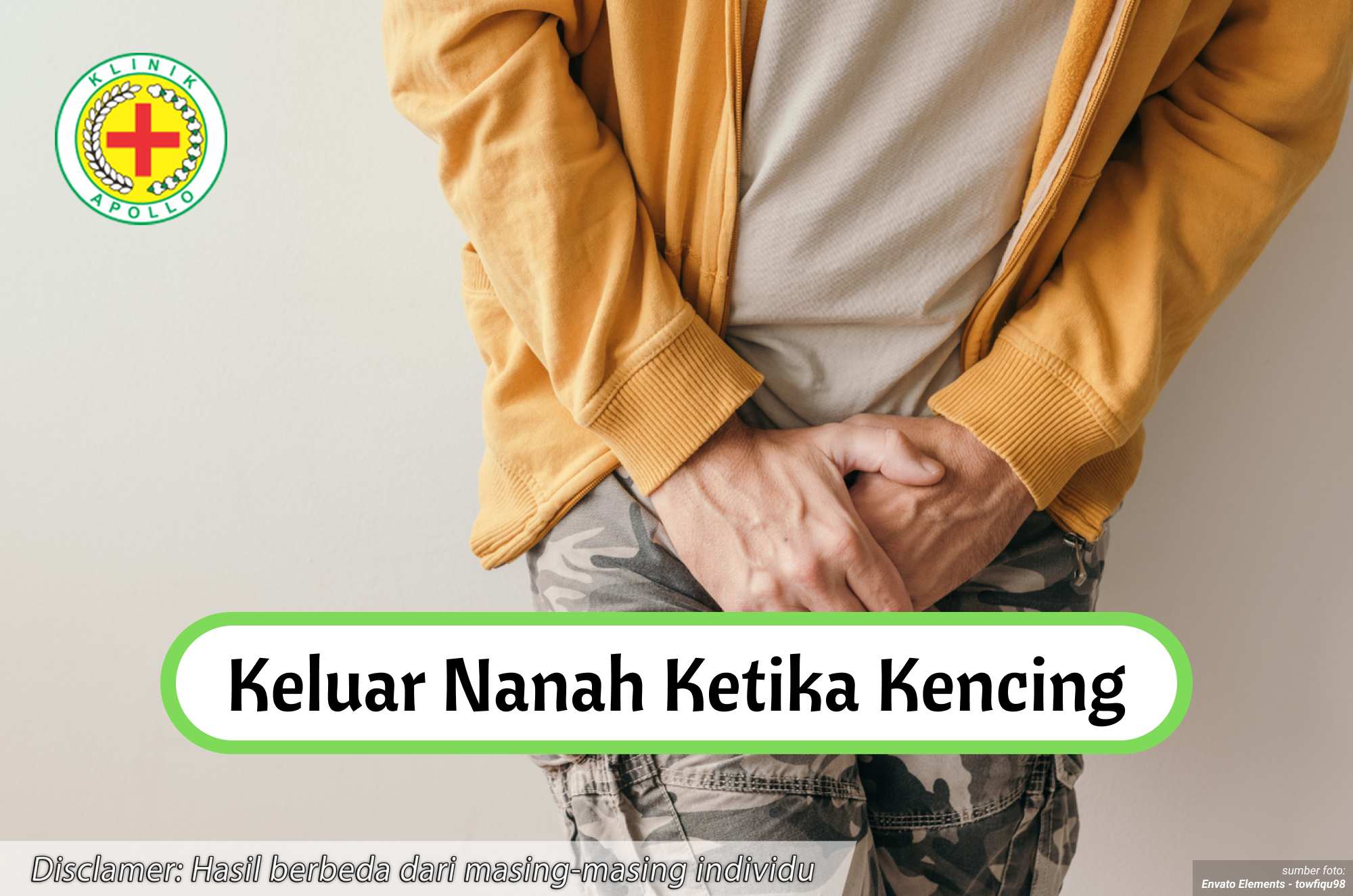 Ilustrasi Keluar Nanah Ketika Kencing.