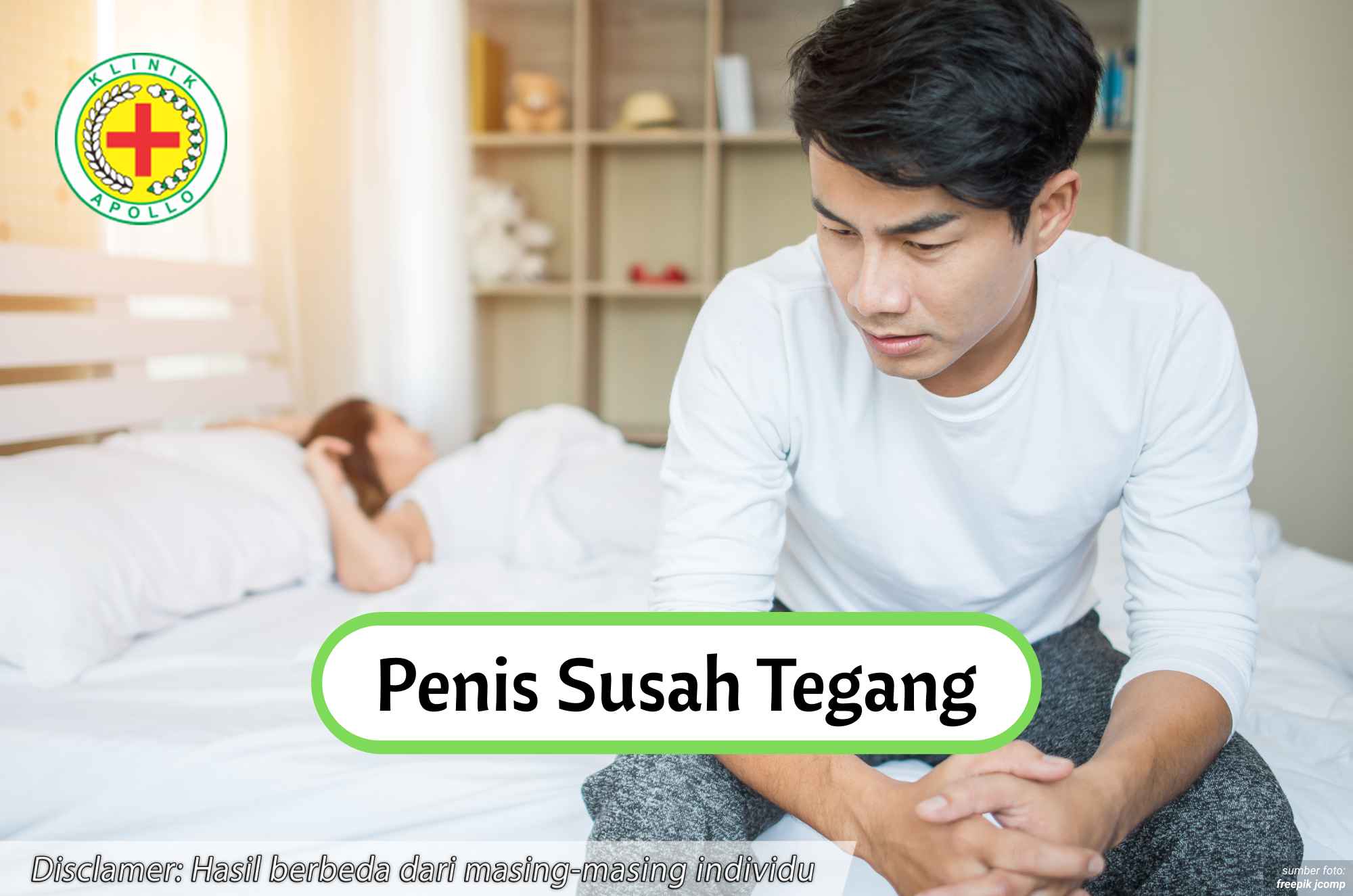 Ilustrasi Penis Susah Tegang.