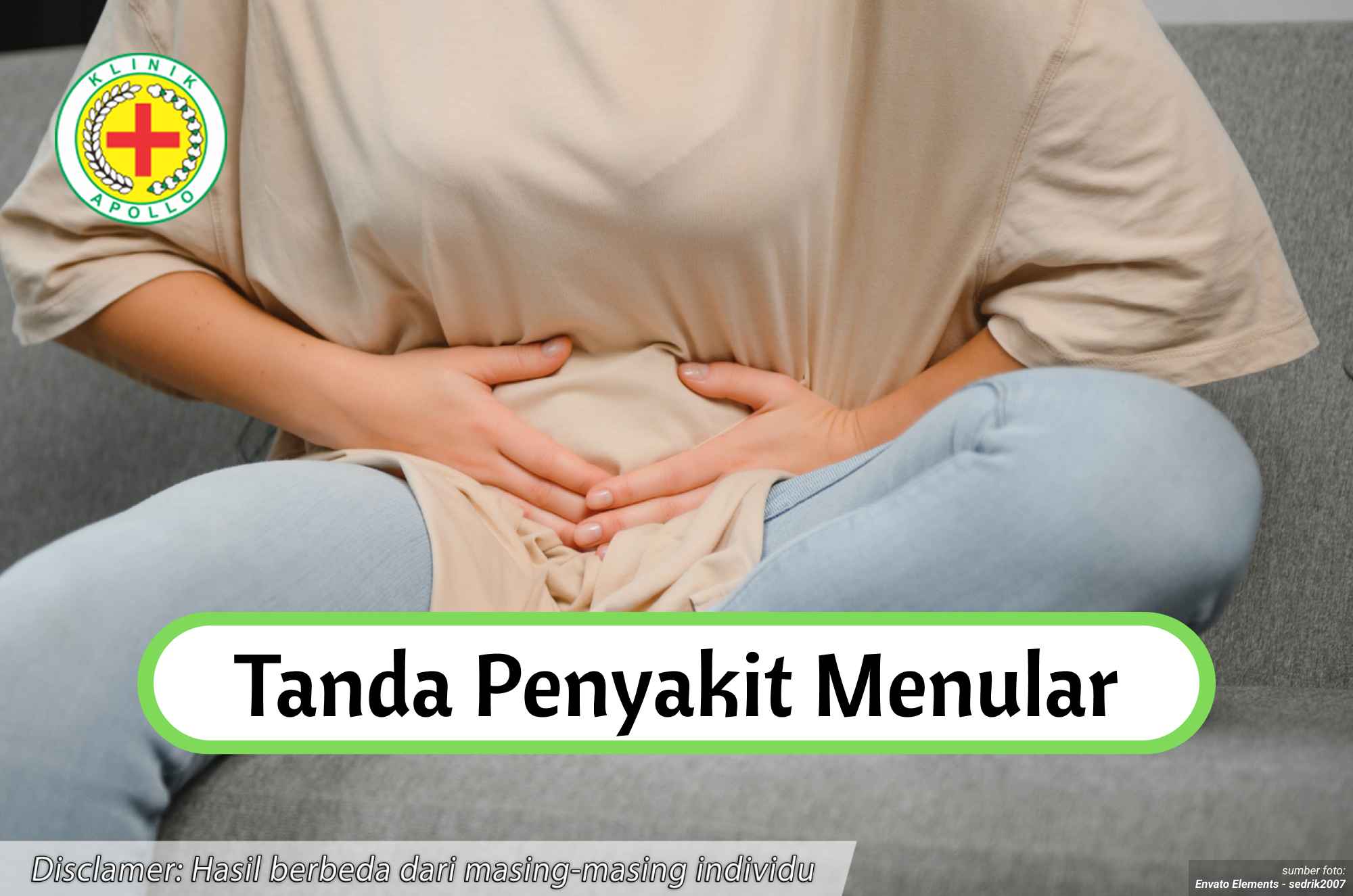 Ilustrasi Tanda Penyakit Menular.