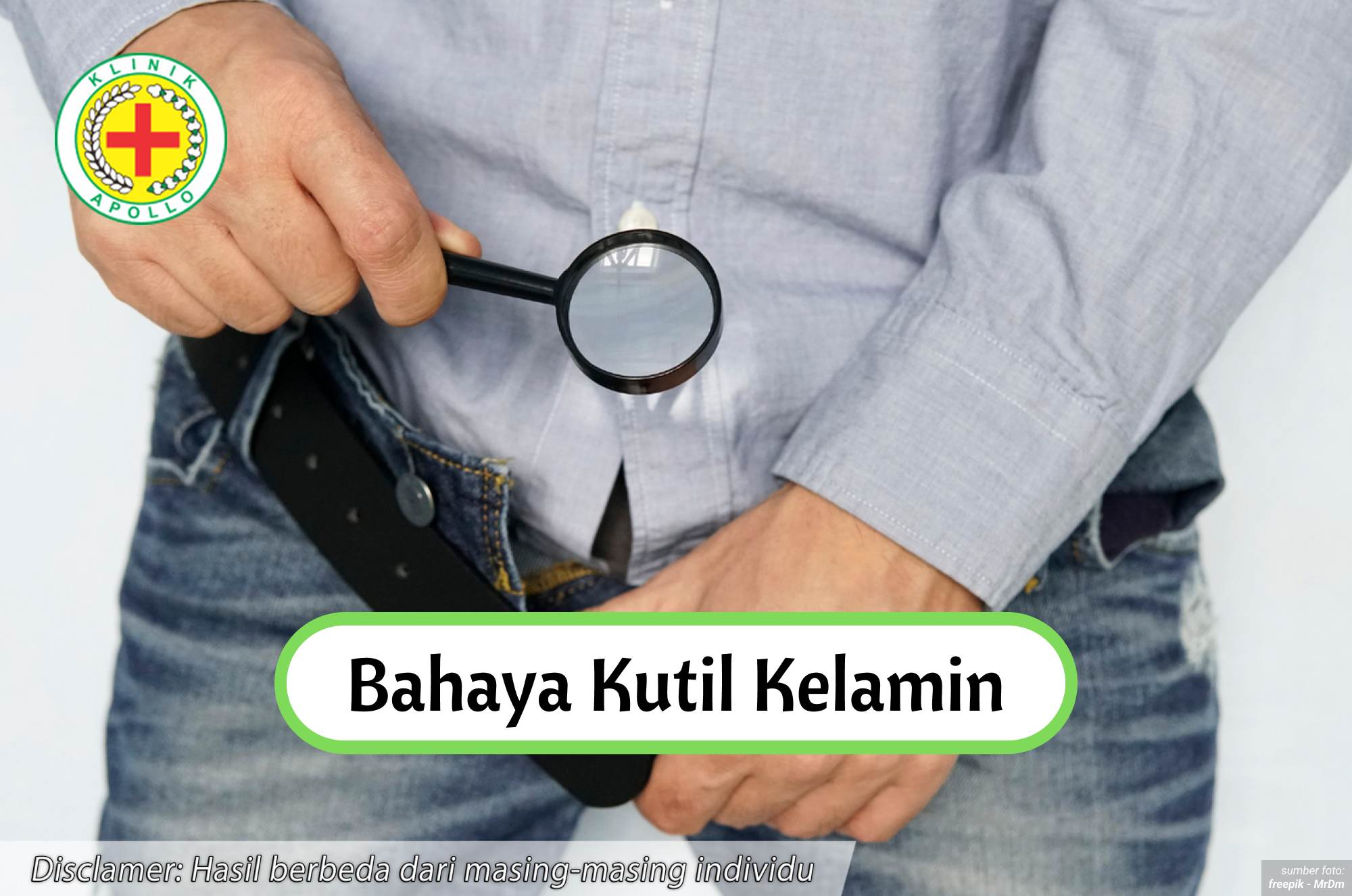Ilustrasi Bahaya Kutil Kelamin.