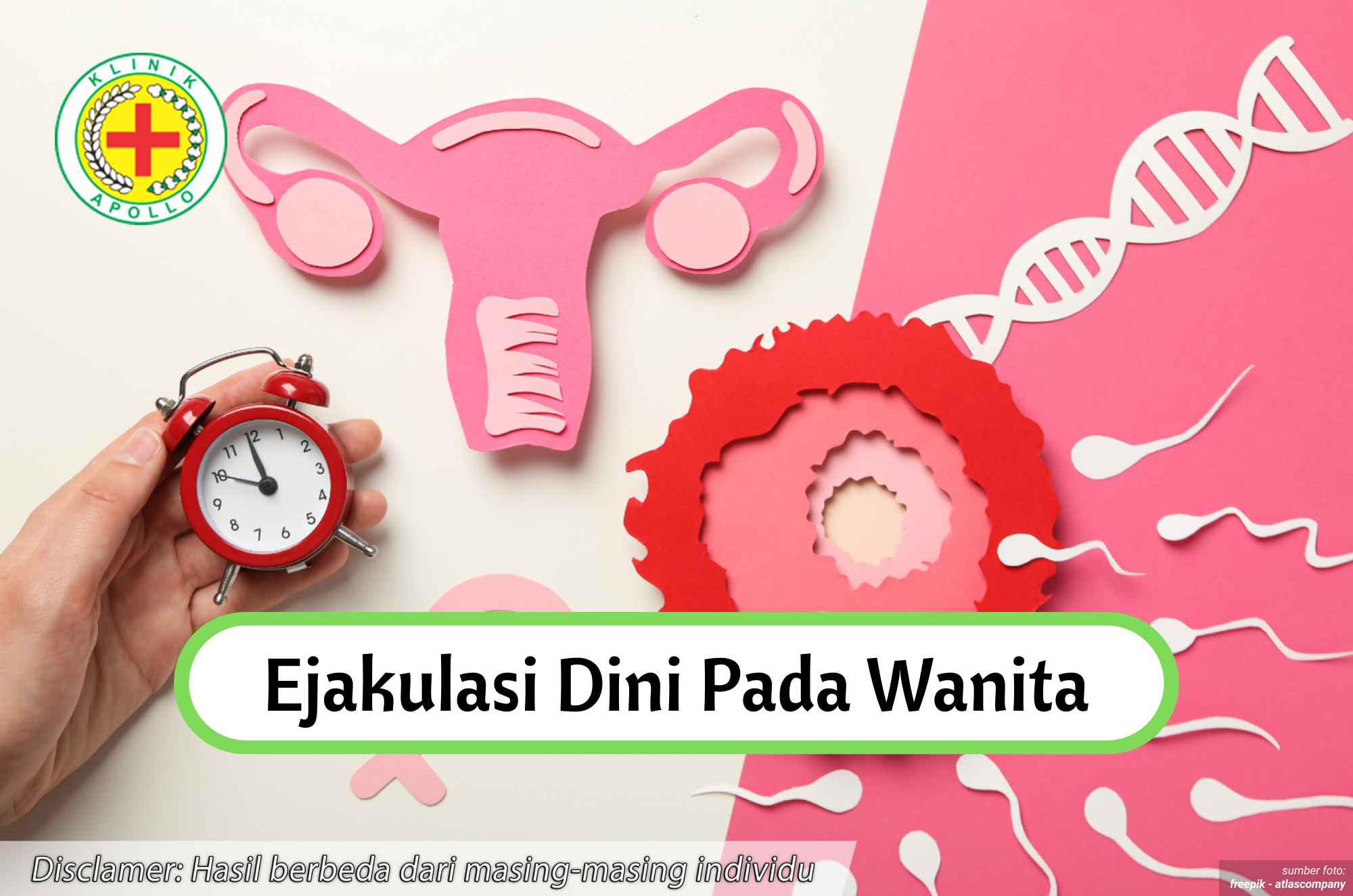 Ilustrasi Ejakulasi Dini pada Wanita.