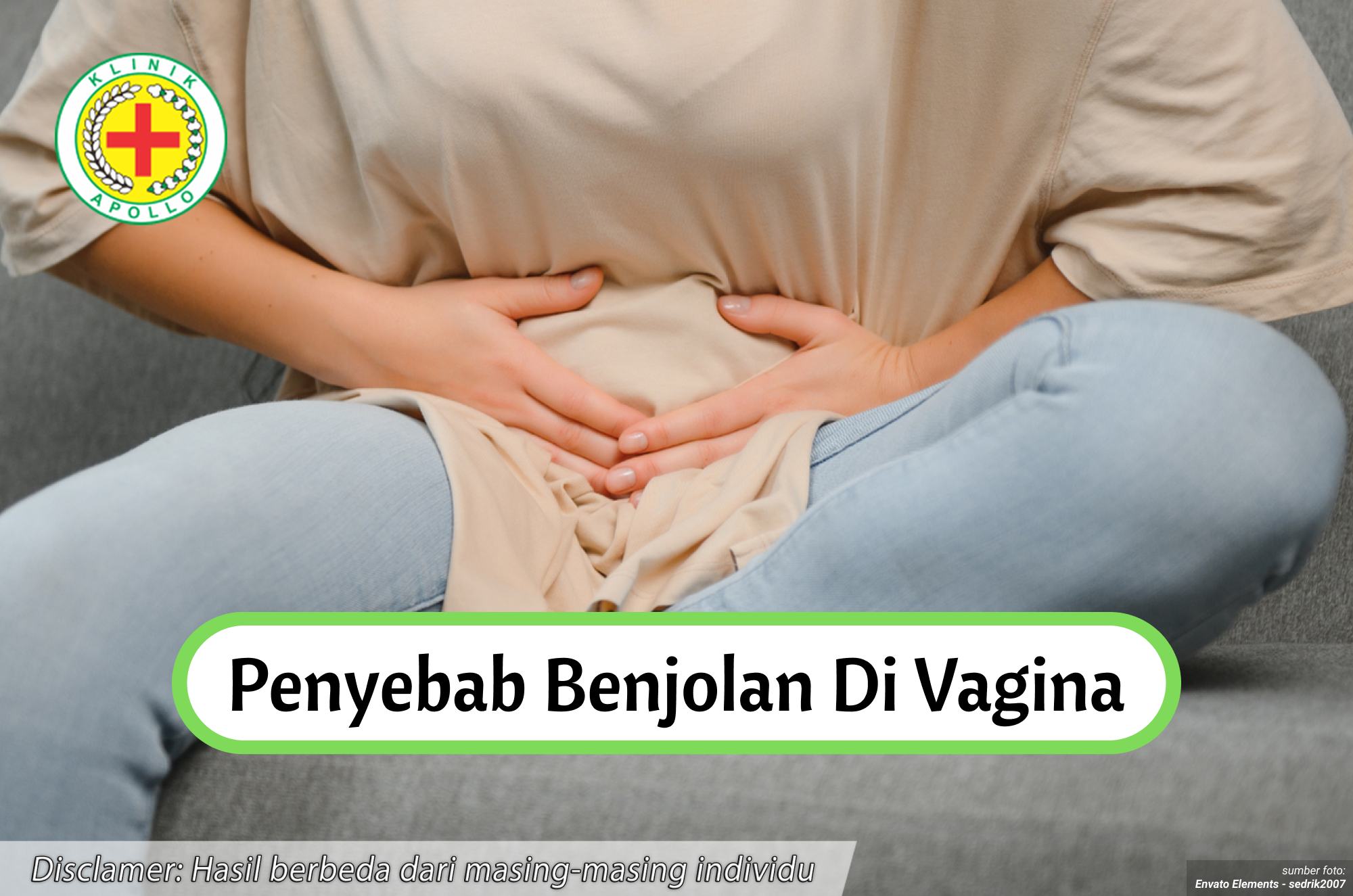 Ilustrasi Penyebab di Vagina.