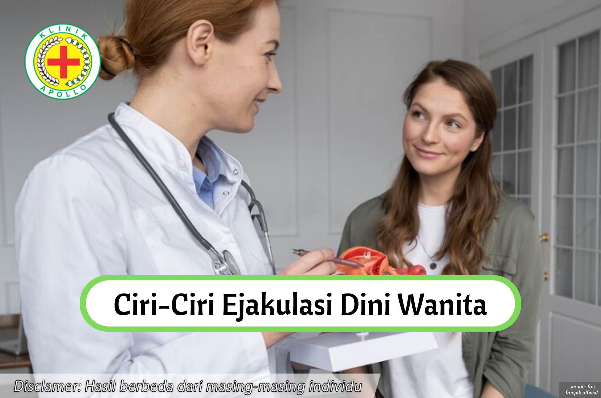Ilustrasi Ciri ciri Ejakulasi Dini Wanita.