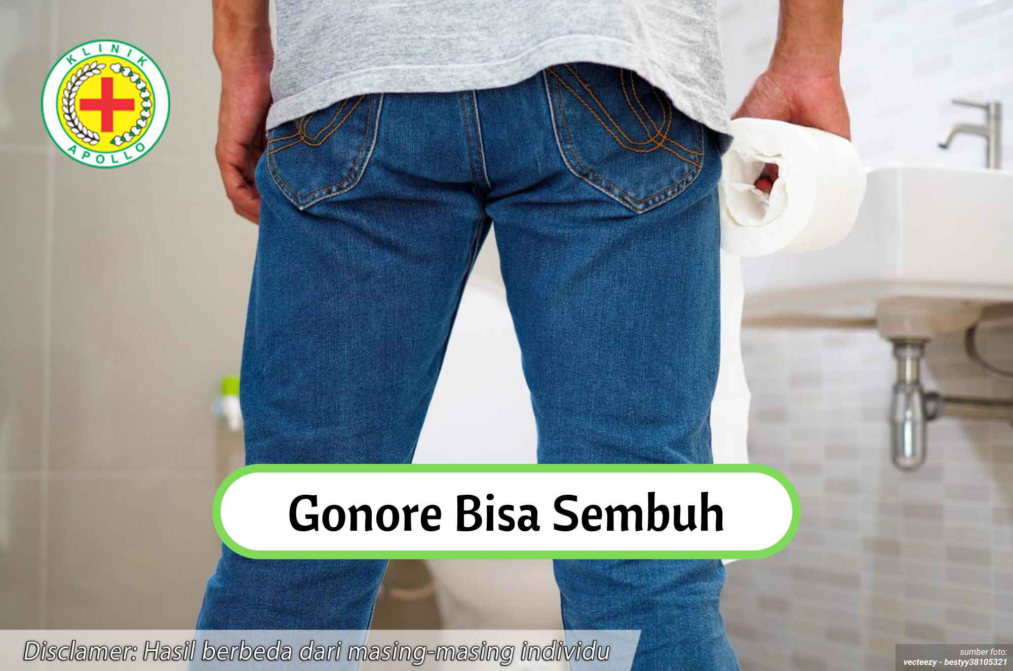 Ilustrasi Gonore Bisa Sembuh.