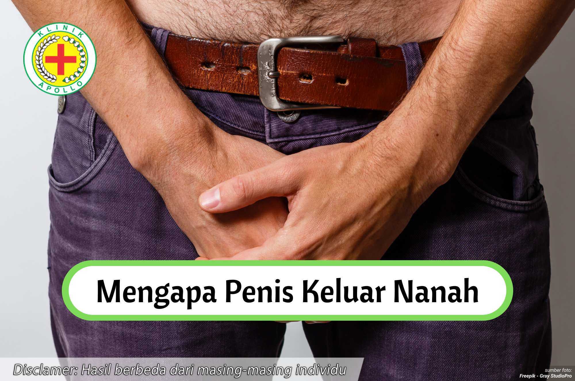 Ilustrasi Mengapa Penis Keluar Nanah.