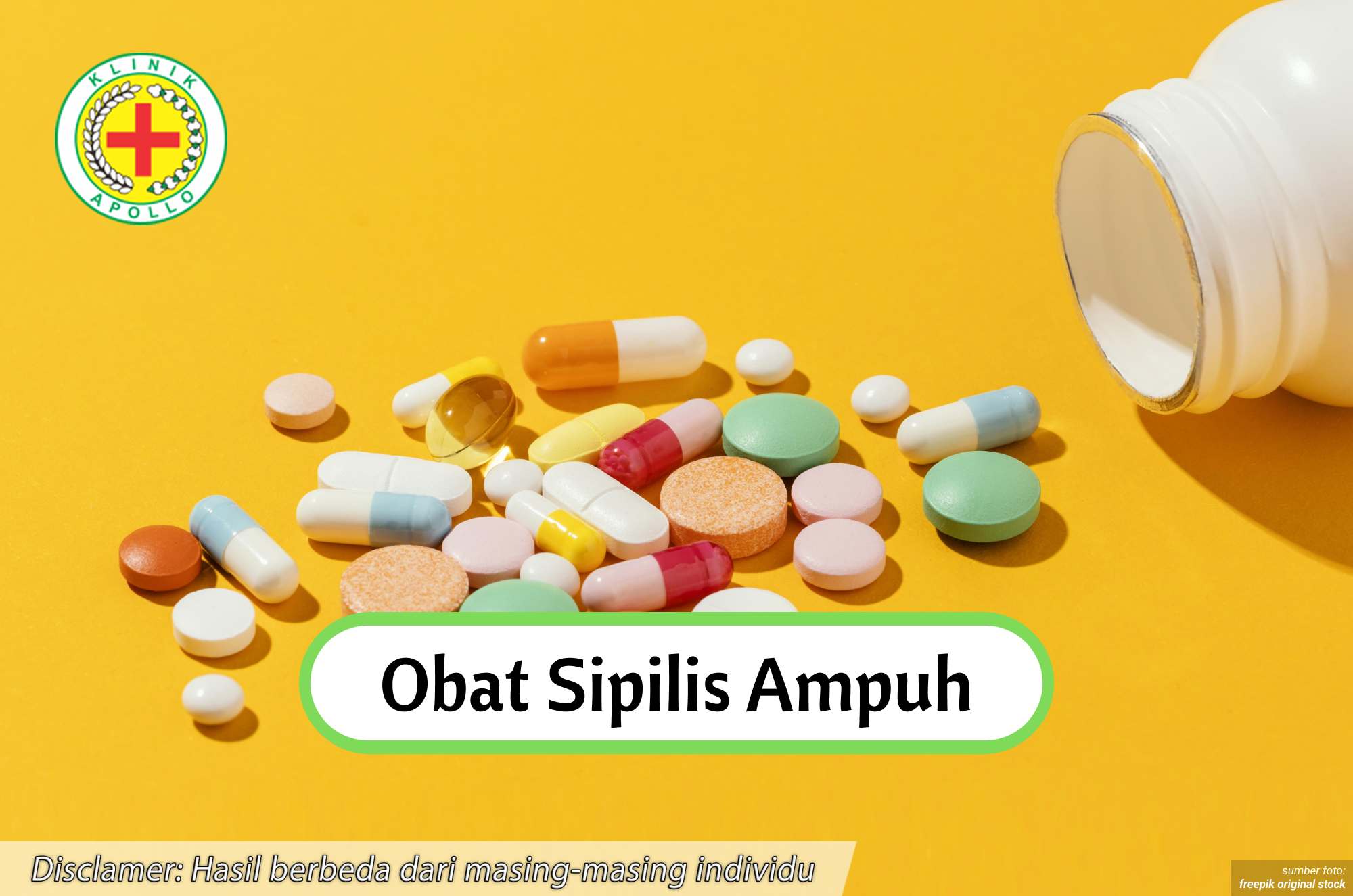 Ilustrasi Obat Sipilis Ampuh.