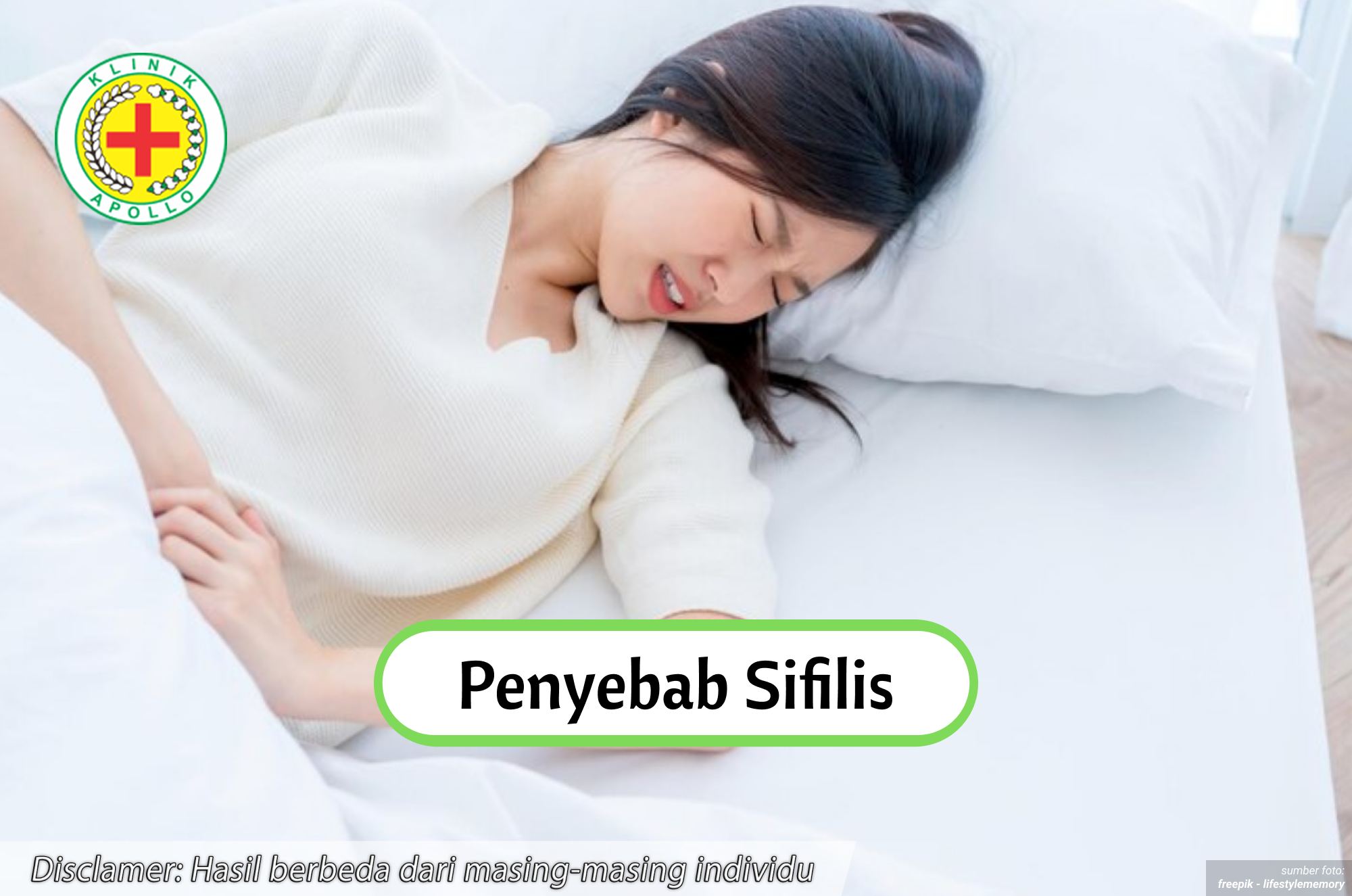 Ilustrasi Penyebab Sifilis.