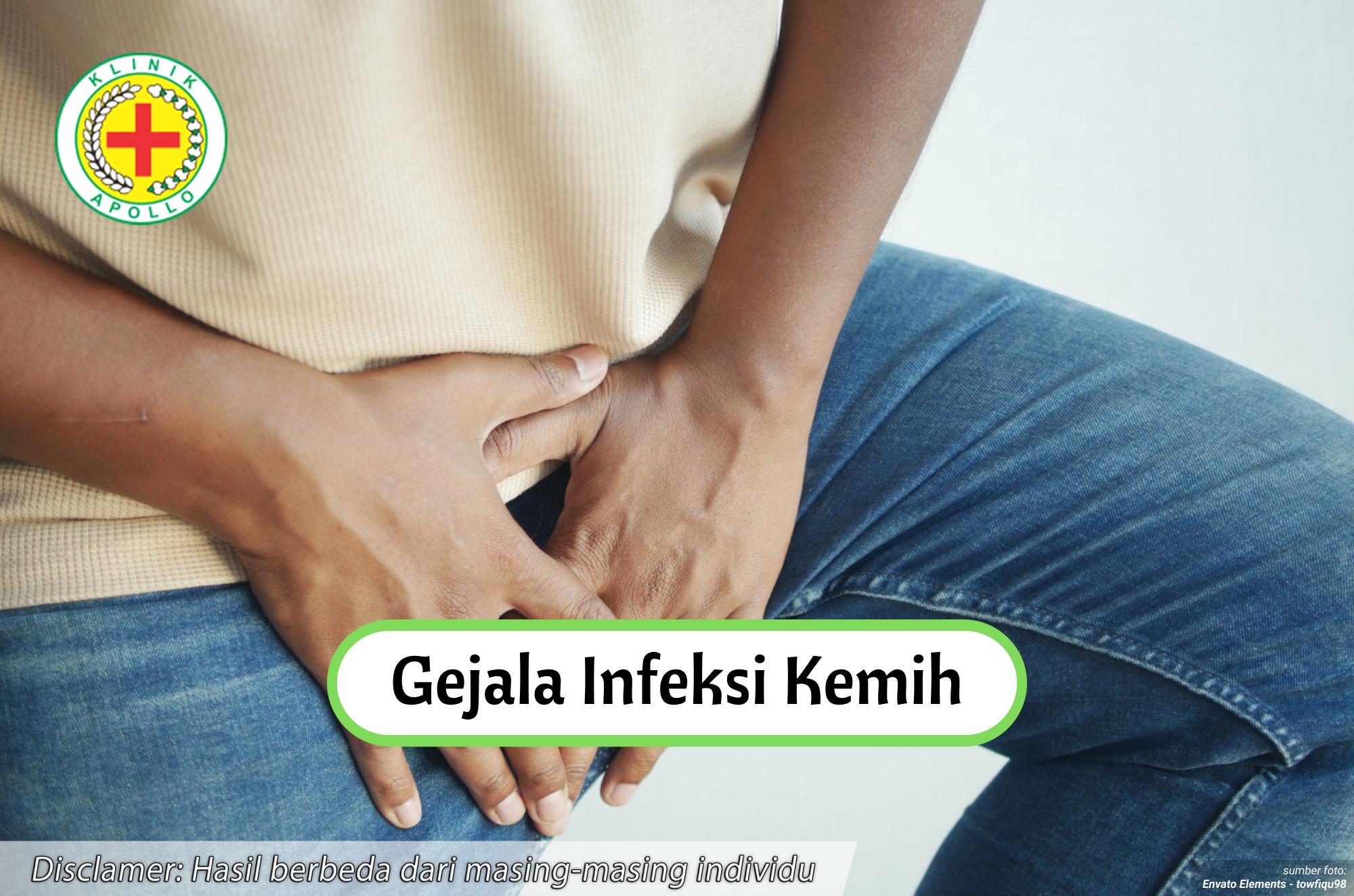 Ilustrasi Gejala Infeksi Kemih.