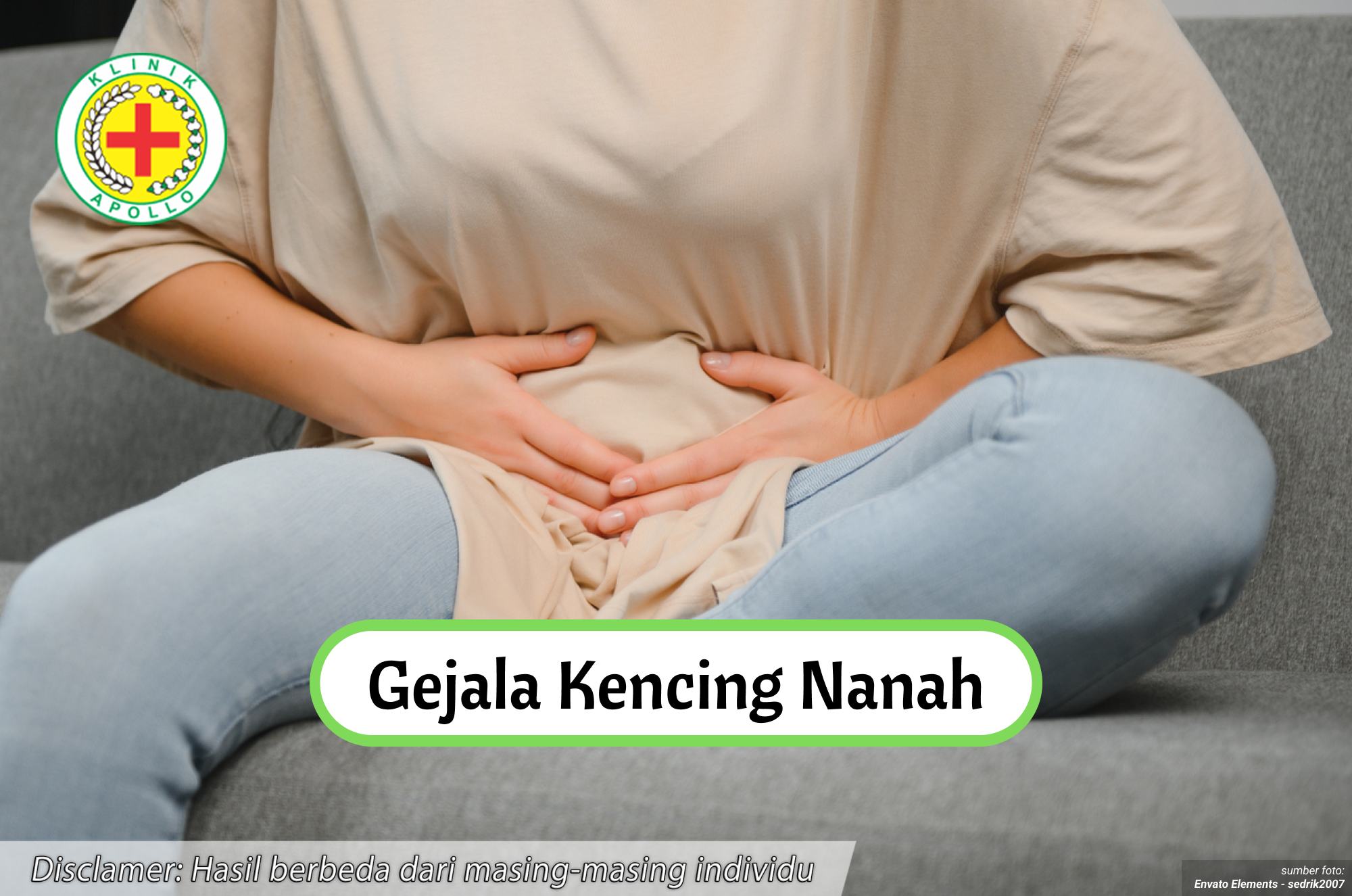 Ilustrasi Gejala Kencing Nanah.