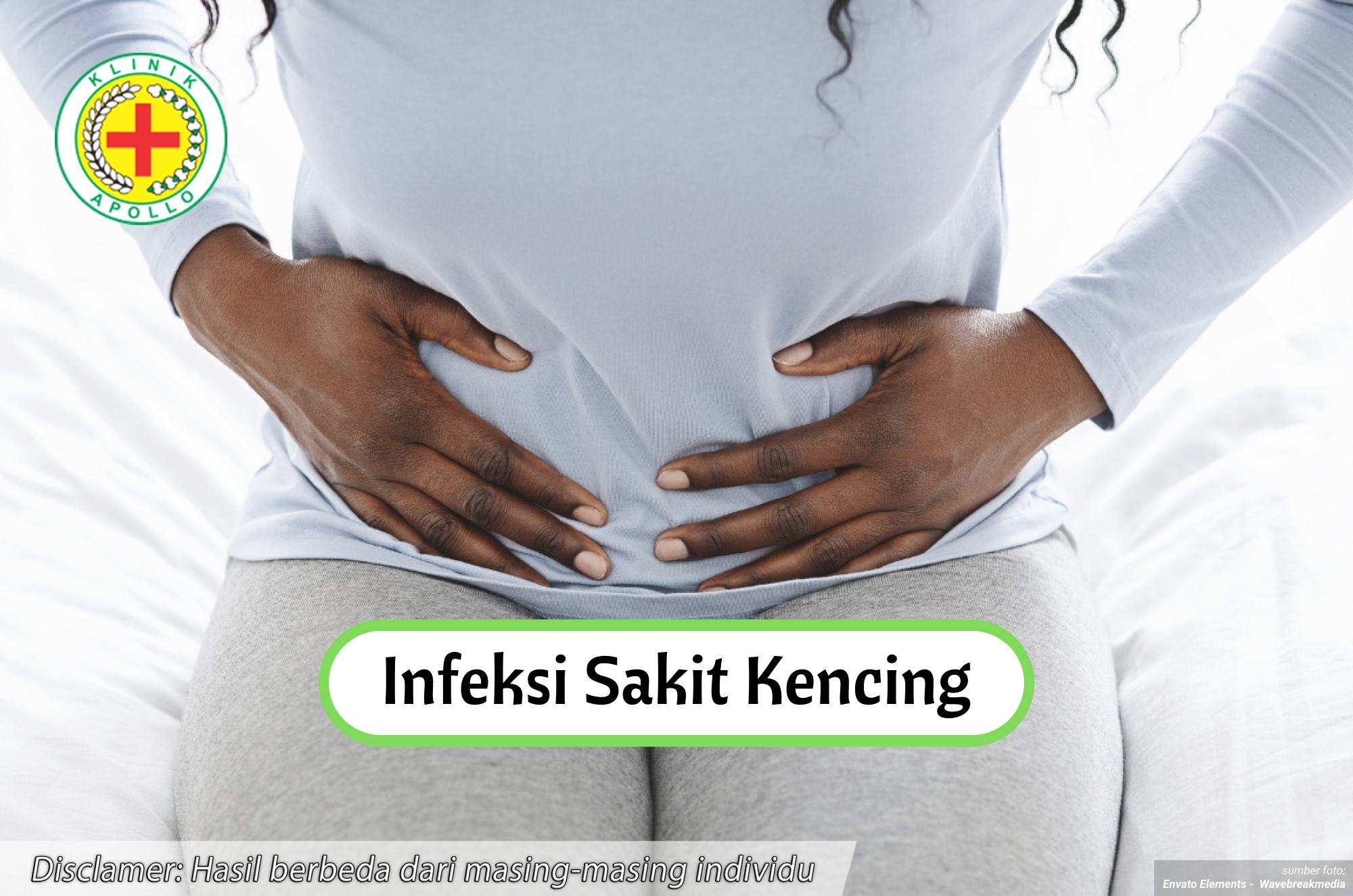 Ilustrasi Infeksi Sakit Kencing.