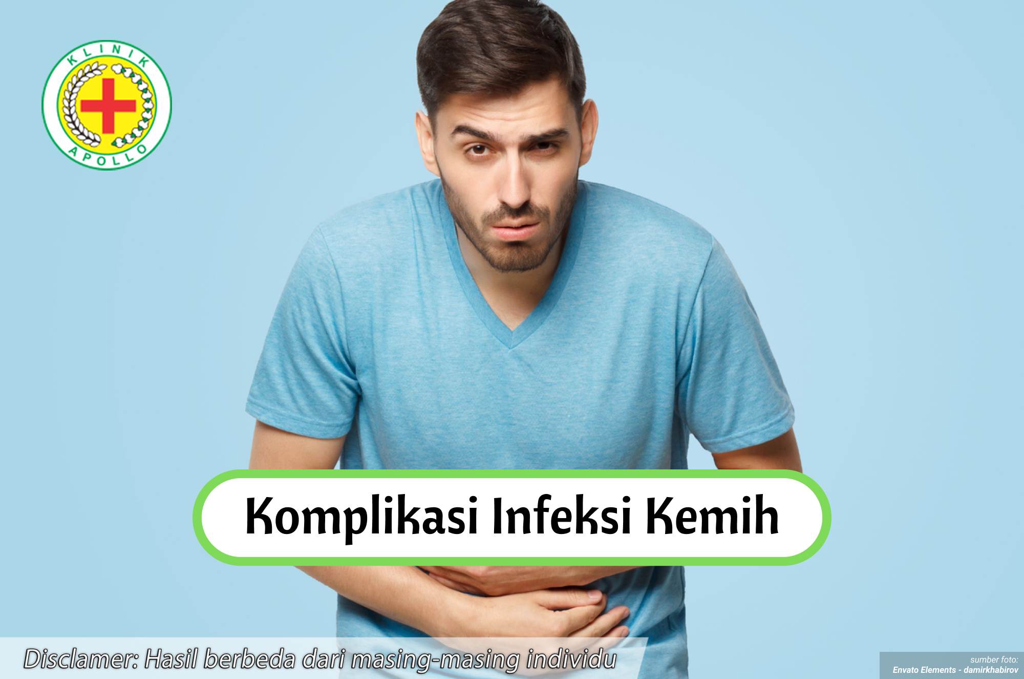 Ilustrasi Komplikasi Infeksi Kemih.