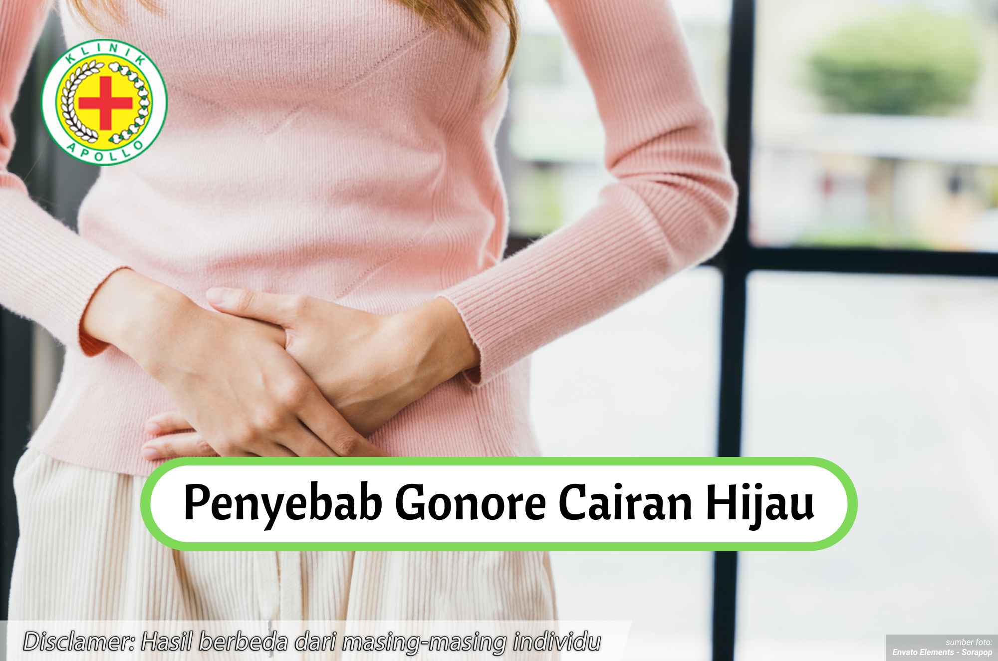 Ilustrasi Penyebab Gonore Cairan Hijau.