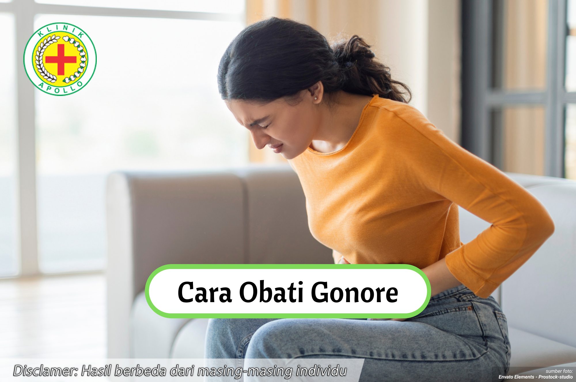 Ilustrasi Cara Obati Gonore di Klinik Apollo.