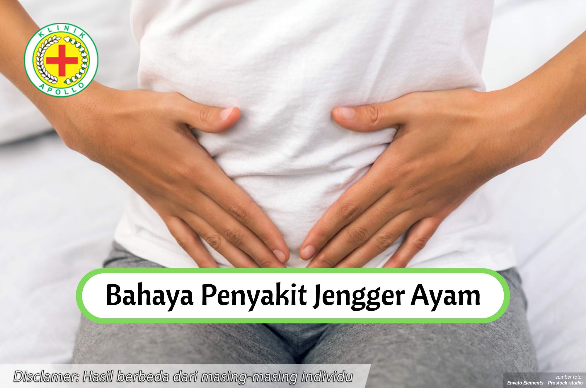 Ilustrasi Bahaya Penyakit Jengger Ayam.