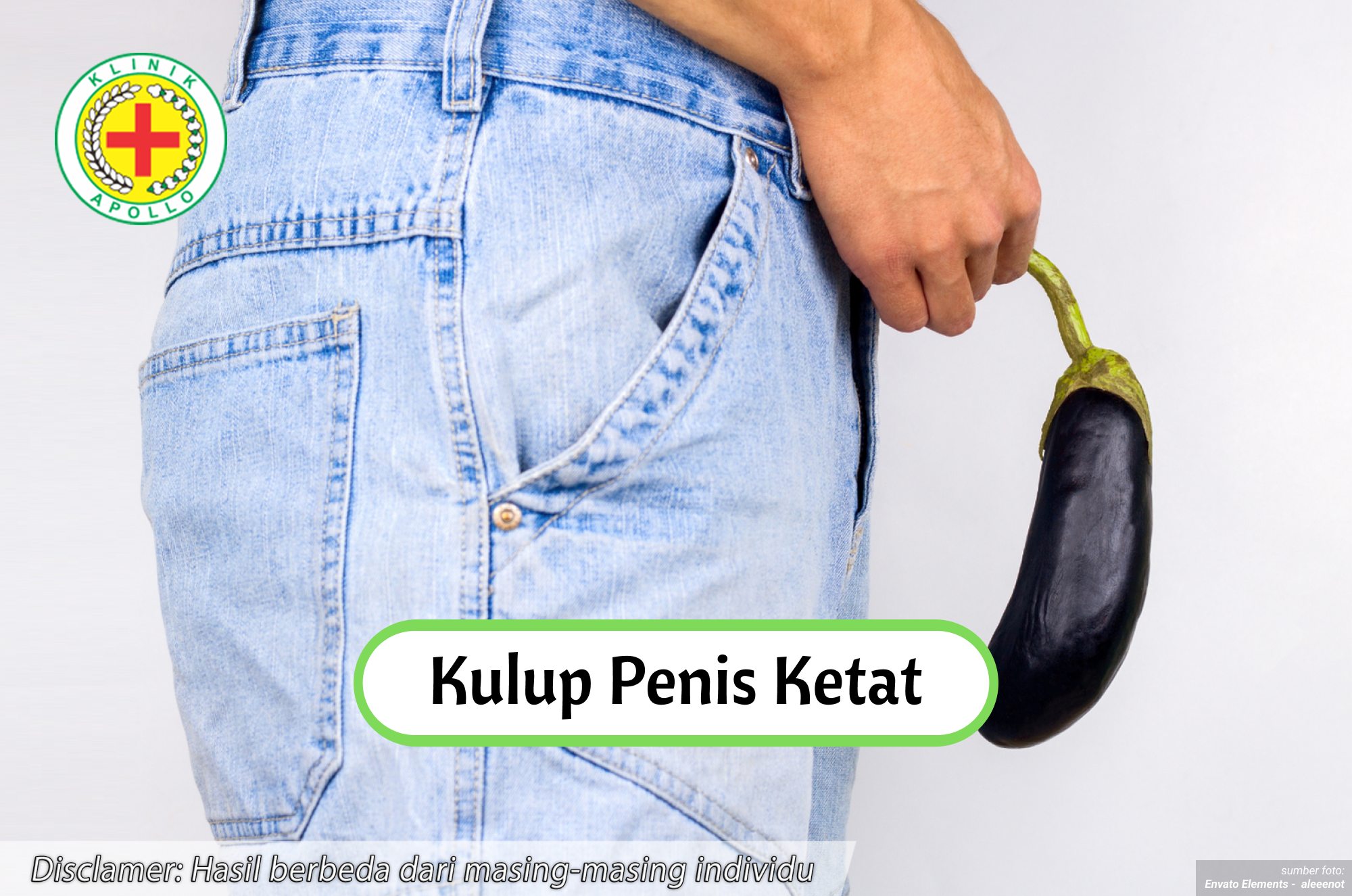 Ilustrasi Kulup Penis Ketat.