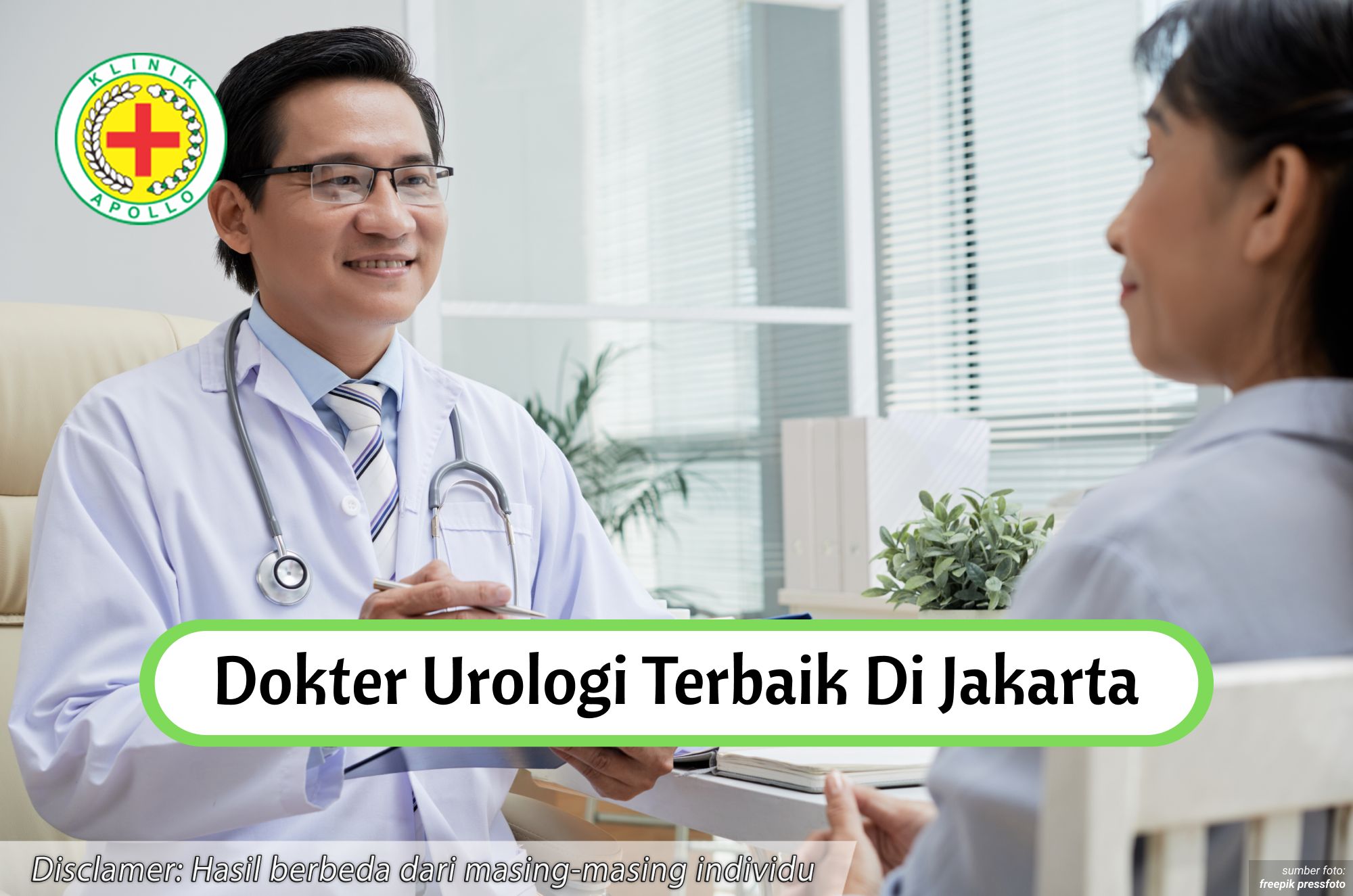 Ilustrasi Dokter Urologi Terbaik di Jakarta.