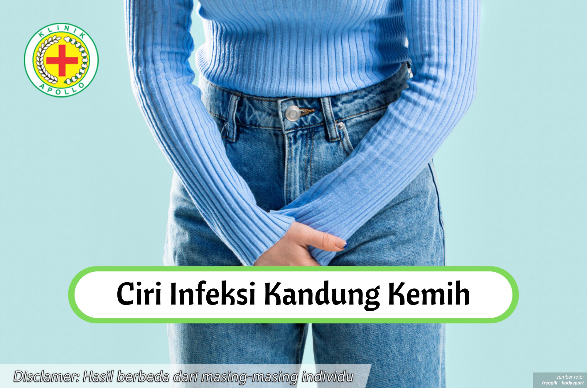 Ilustrasi Ciri Infeksi Kandung Kemih.