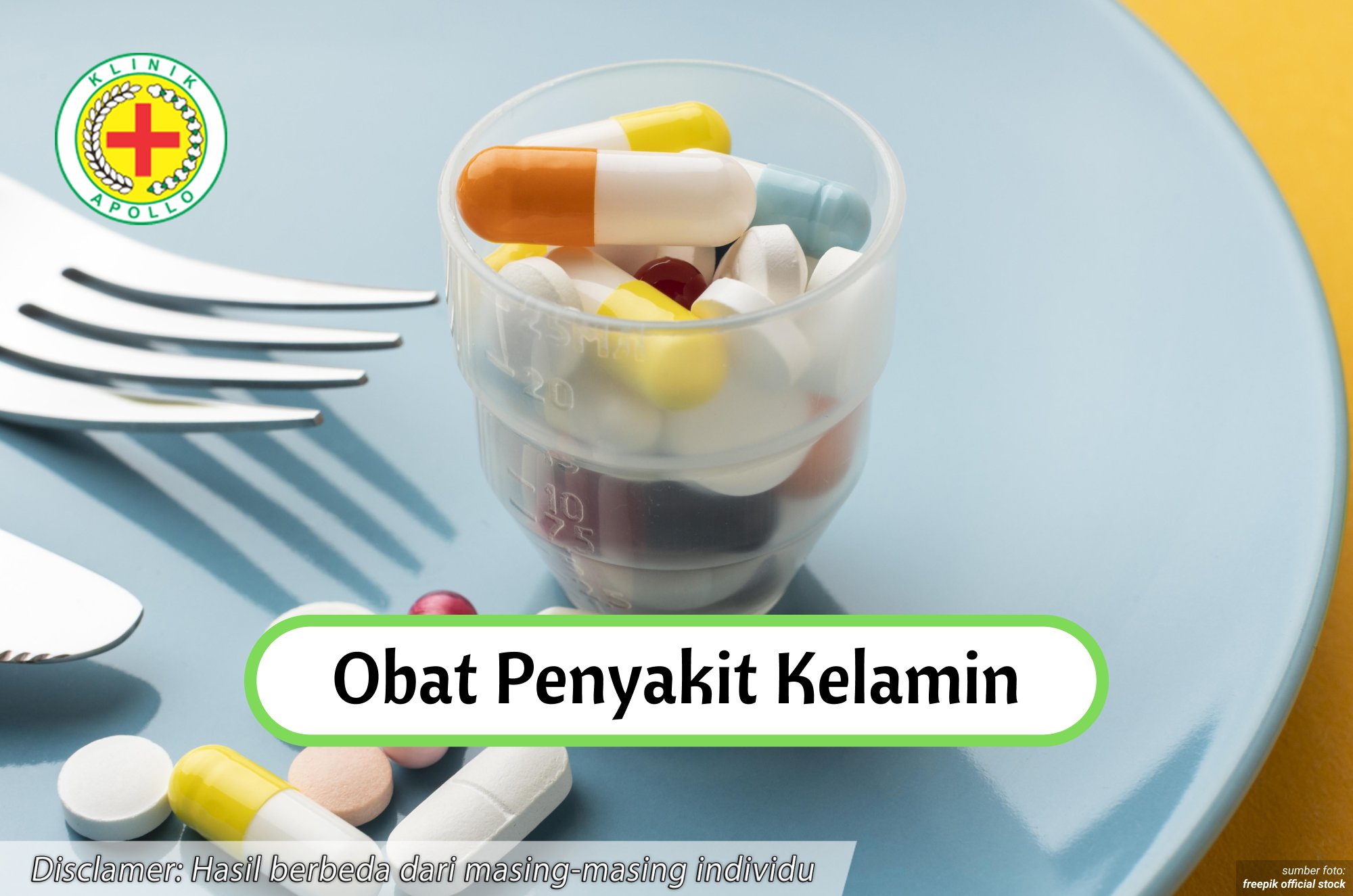 Ilustrasi Obat Penyakit Kelamin.