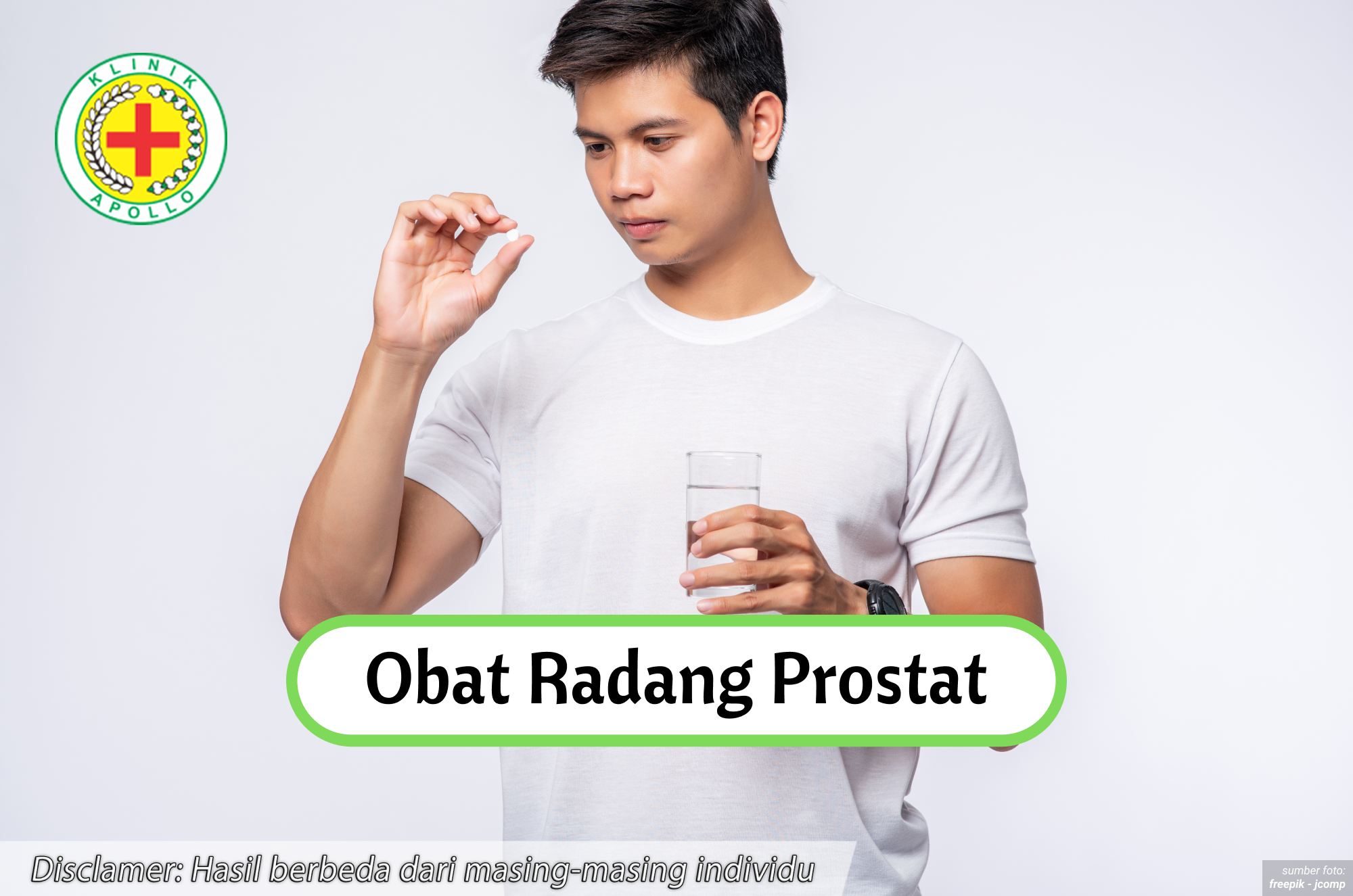 Ilustrasi Obat Radang Prostat.