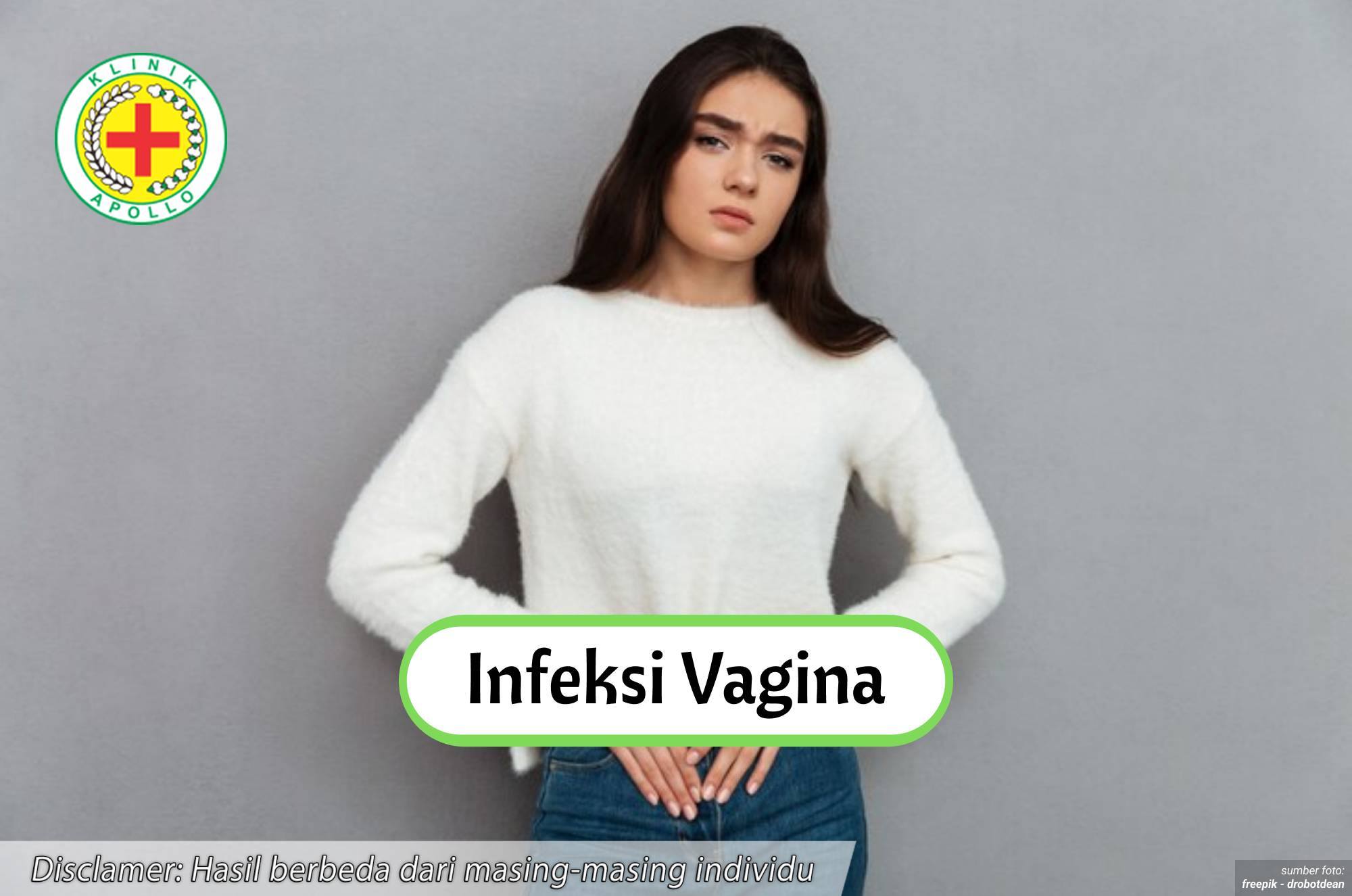 Ilustrasi Infeksi Vagina.