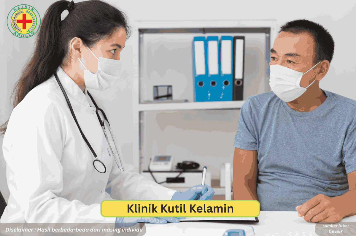 Ilustrasi Klinik Kutil Kelamin.
