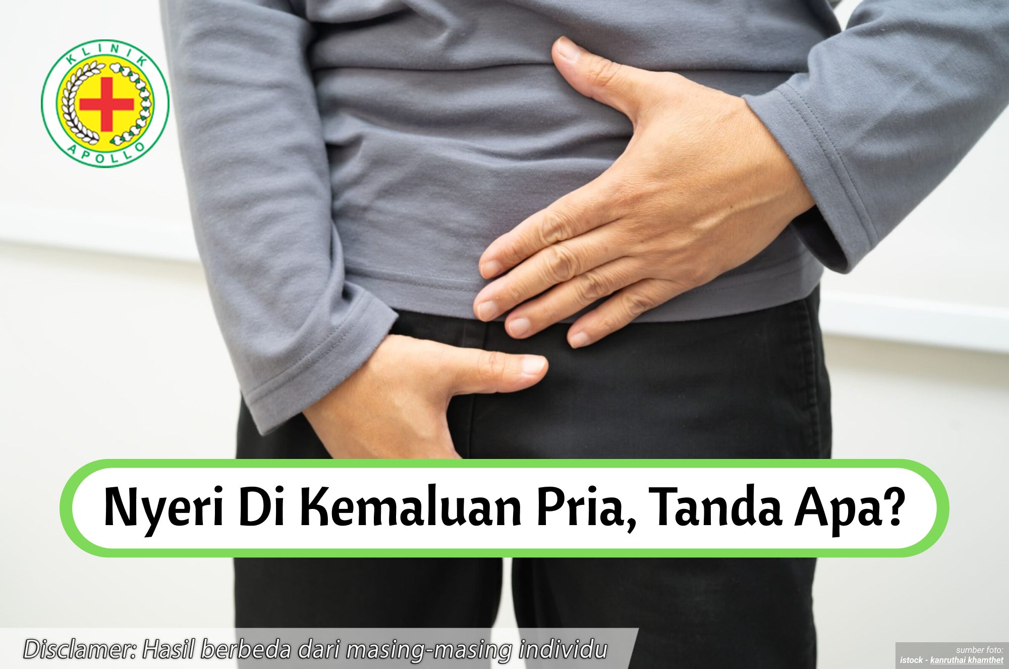 Ilustrasi Nyeri di Kemaluan Pria Tanda Apa.