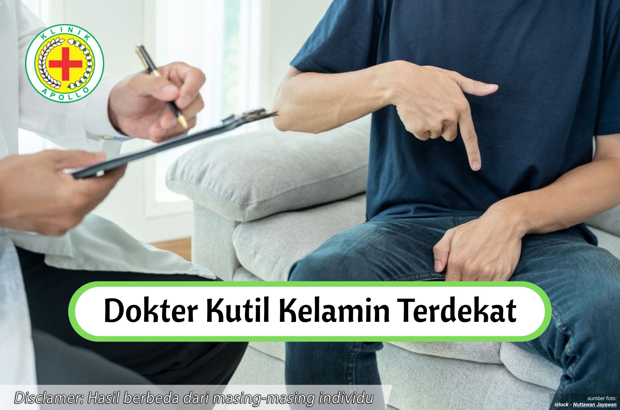Ilustrasi Dokter Kutil Kelamin Terdekat.