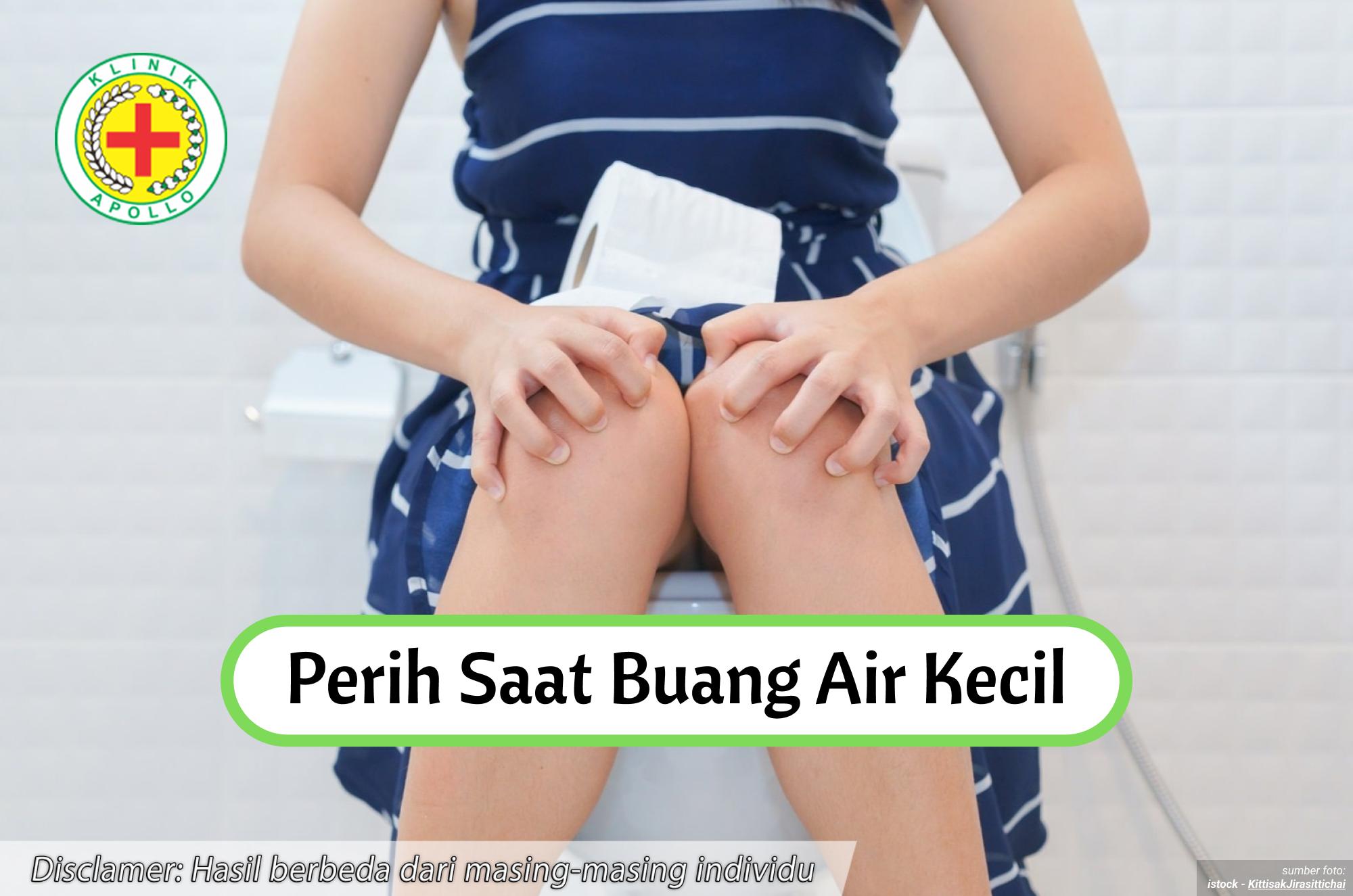 Ilustrasi Perih Saat Buang Air Kecil.