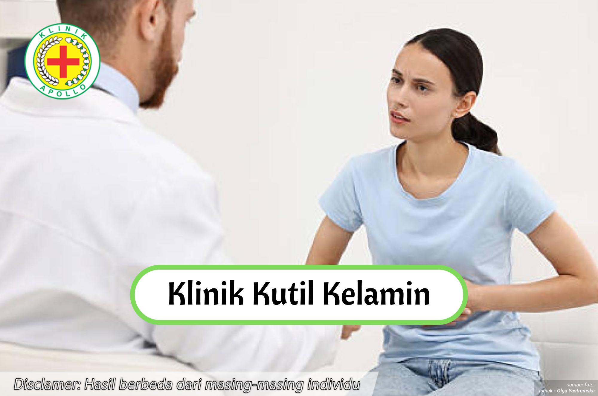 Ilustrasi Klinik Kutil Kelamin.