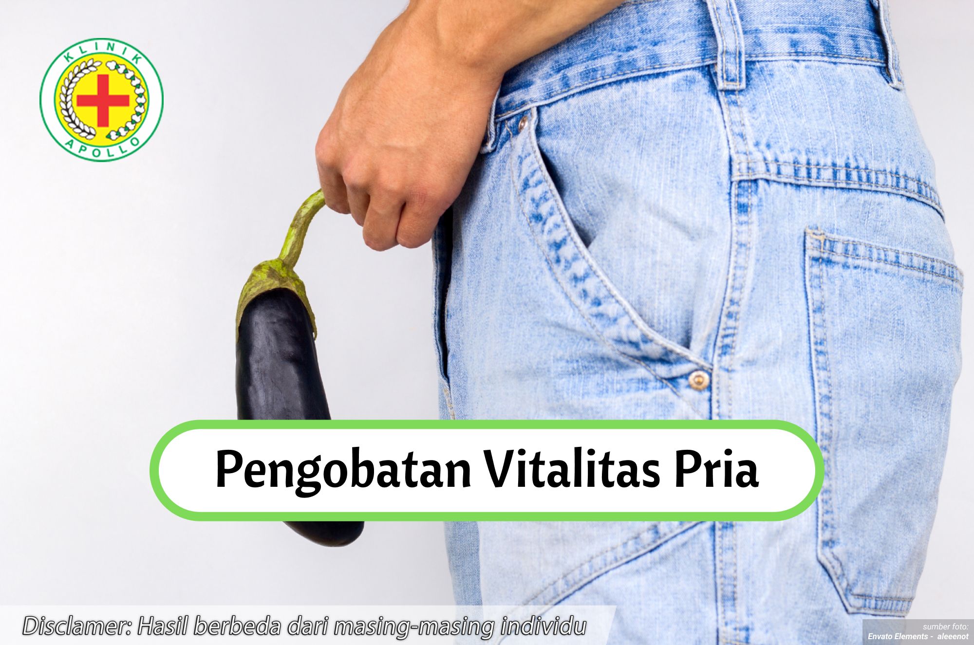 Ilustrasi Pengobatan Vitalitas Pria.