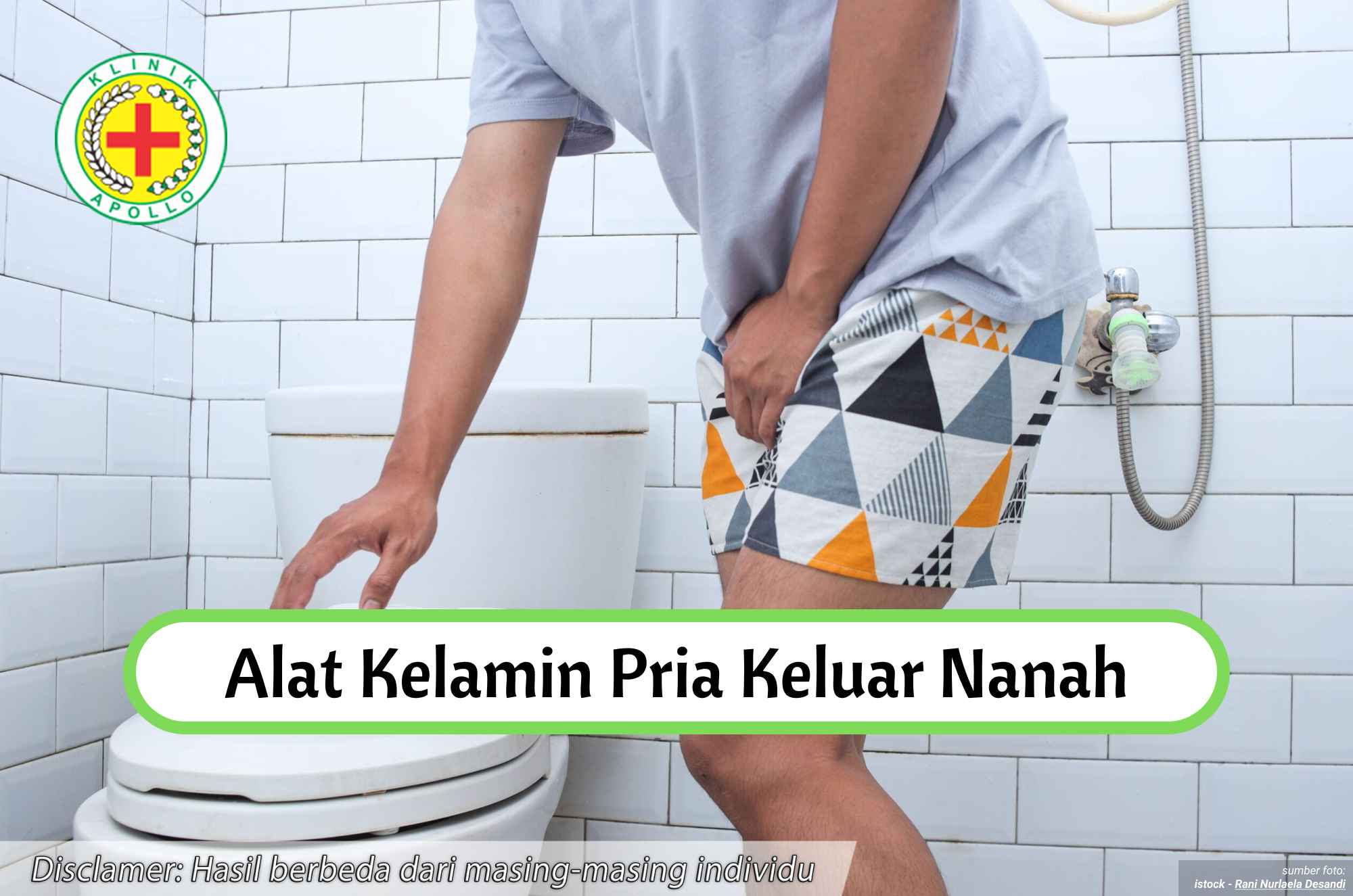 Ilustrasi Alat Kelamin Pria Keluar Nanah.