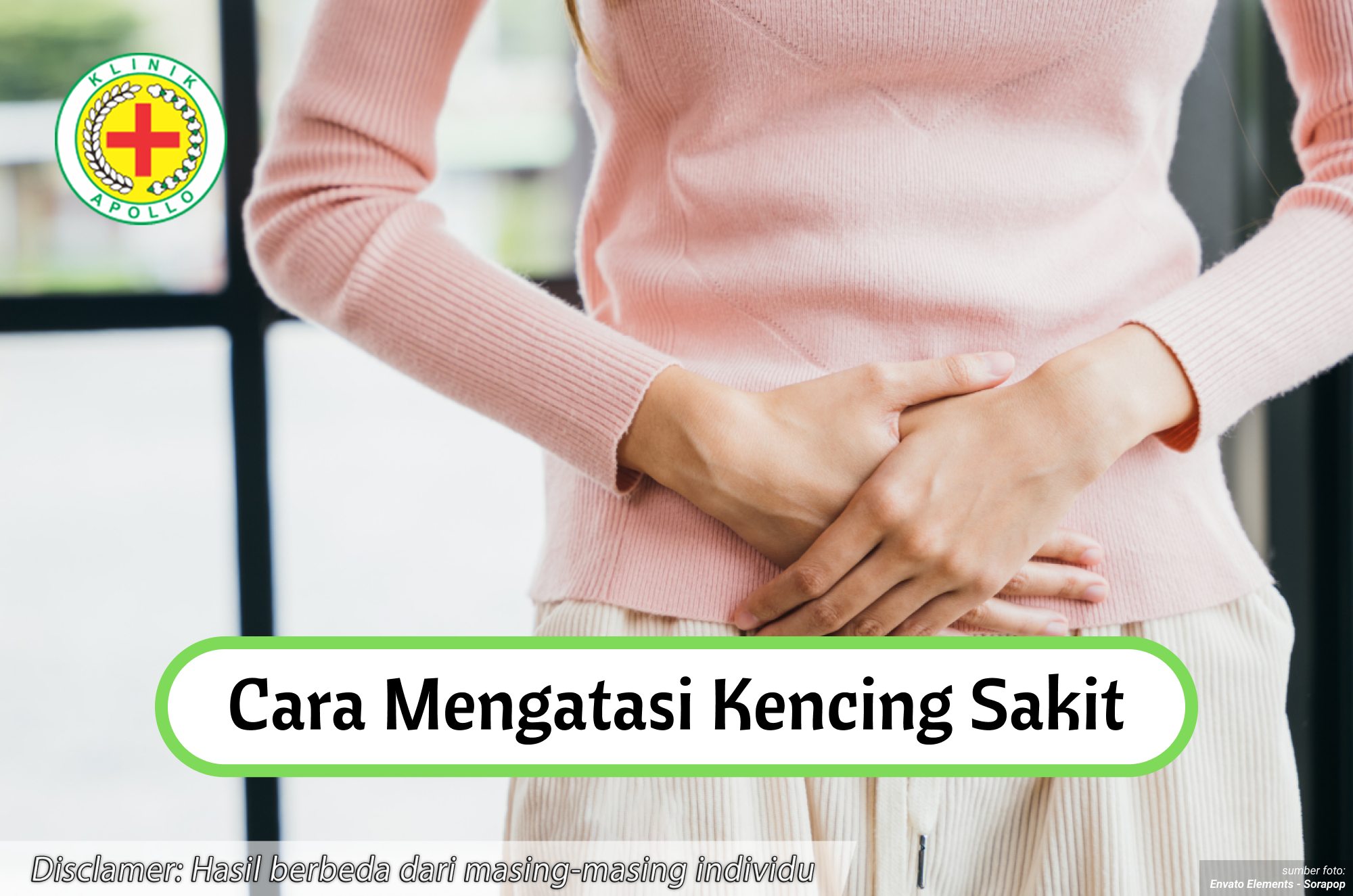Ilustrasi Cara Mengatasi Kencing Sakit.