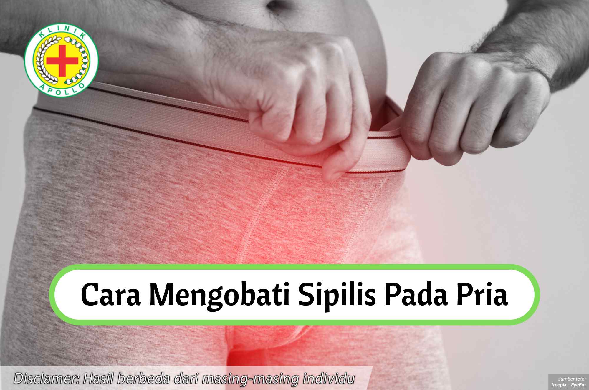 Ilustrasi Cara Mengobati Sipilis pada Pria.