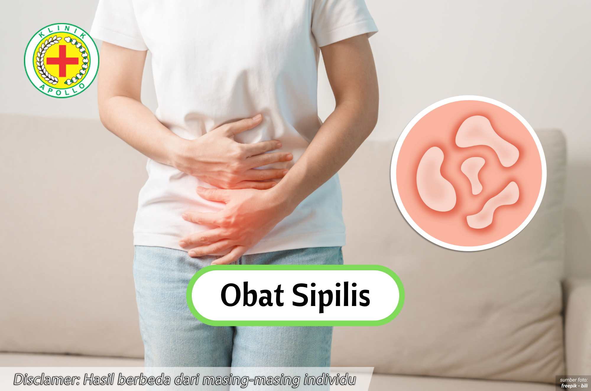 Ilustrasi Obat Sipilis.