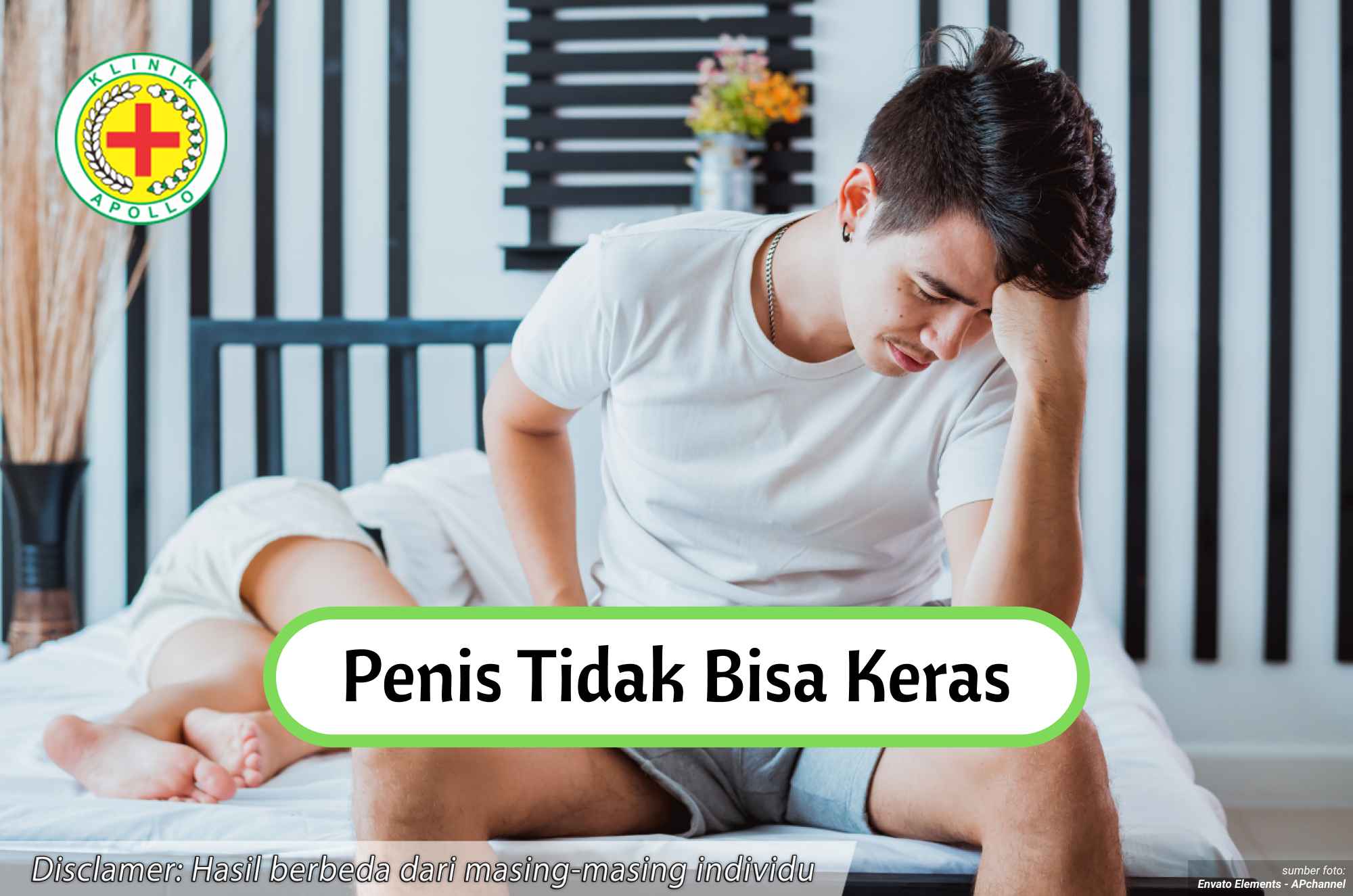 Ilustrasi Penis Tidak Bisa Keras.