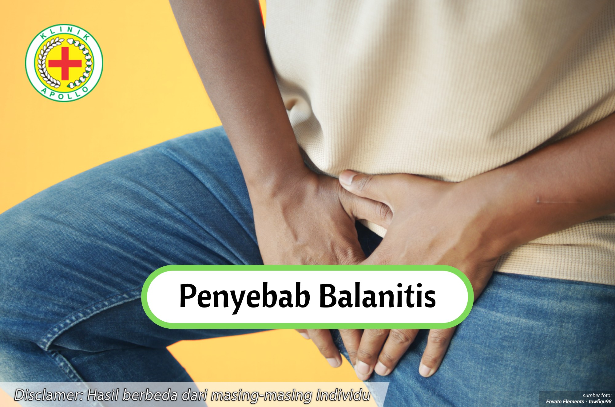 Ilustrasi Penyebab Balanitis.