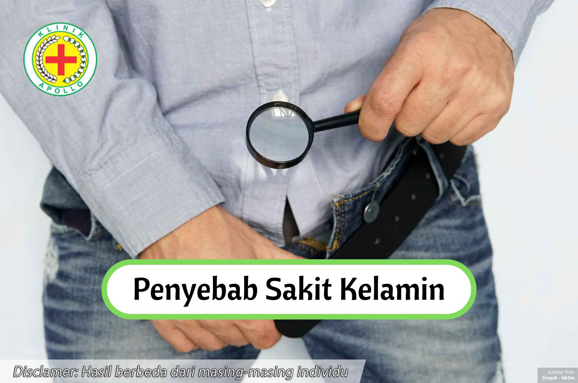 Ilustrasi Penyebab Sakit Kelamin.