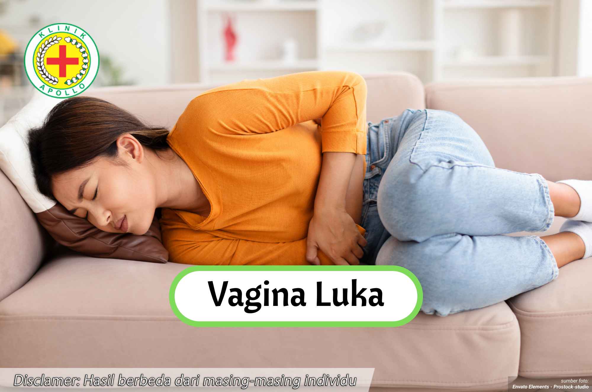Ilustrasi Vagina Luka.