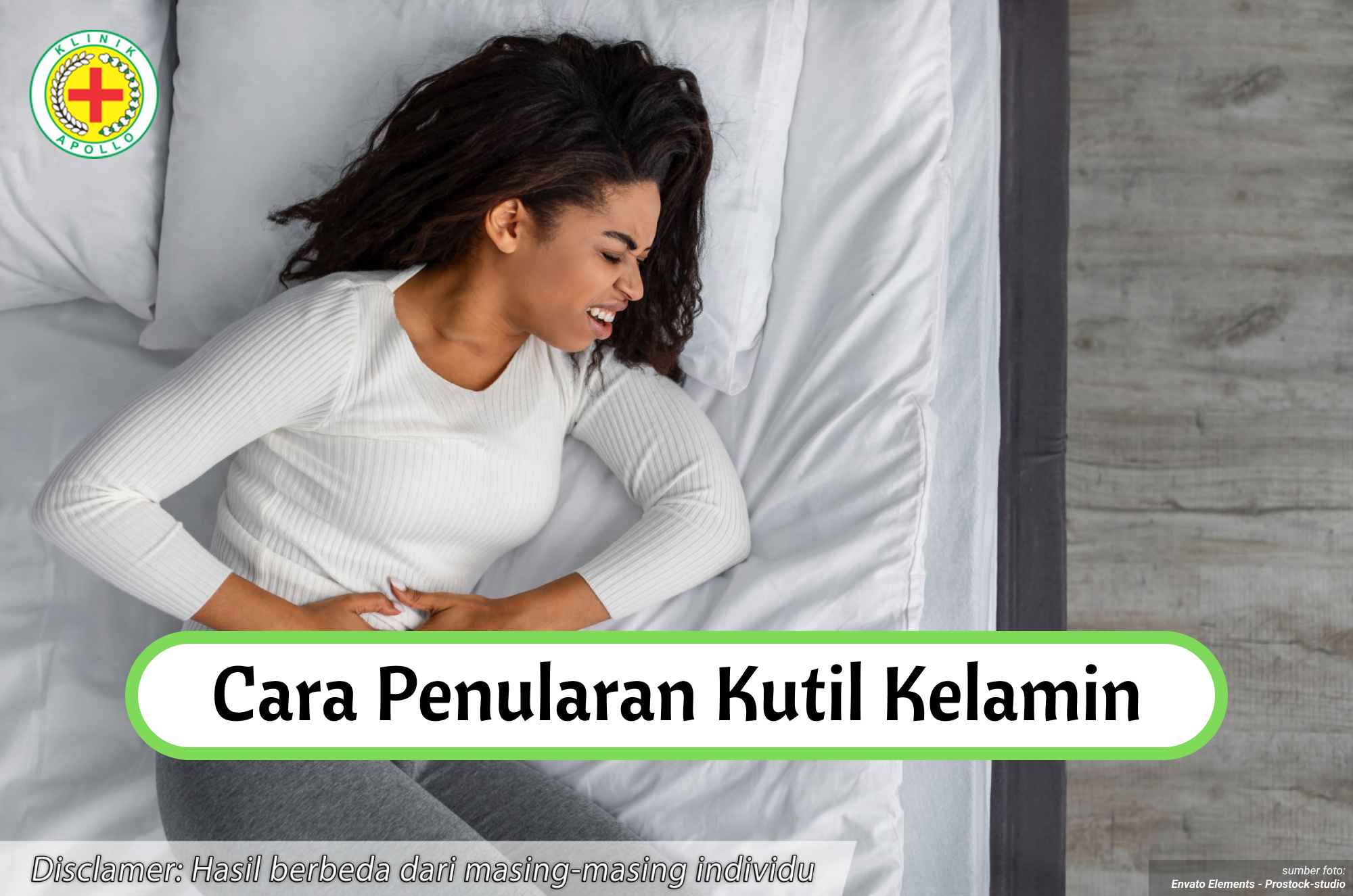 Ilustrasi Cara Penularan Kutil Kelamin.