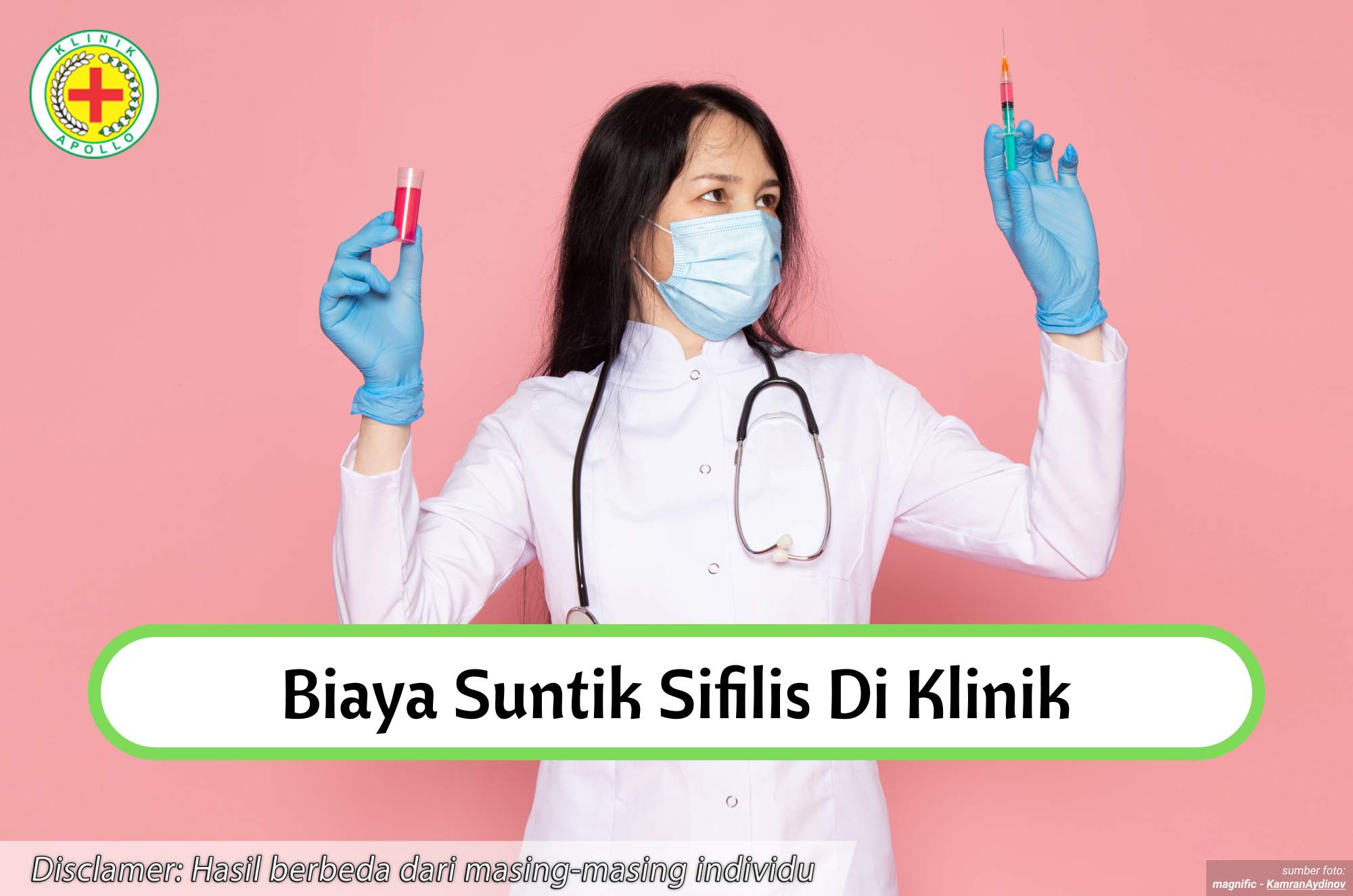 Ilustrasi Biaya Suntuk Sifilis di Klinik.